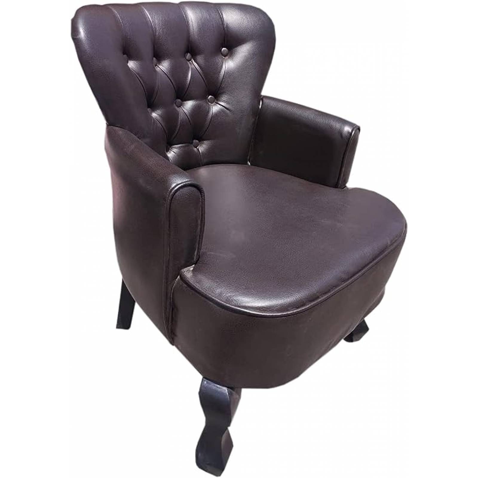 Sillón Capitone Individual Retro Vintage 100% Artesanal Madera Pino Artesanía Nacional