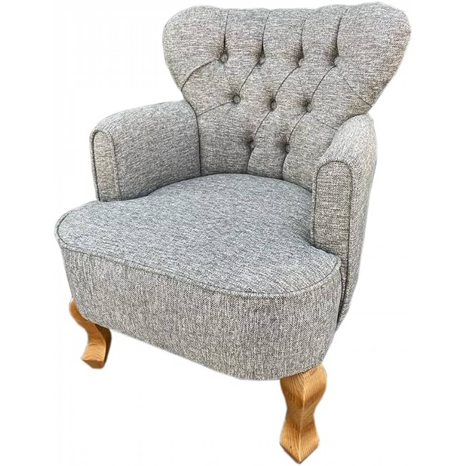 Sillón Capitone Individual Retro Vintage 100% Artesanal Madera Pino Artesanía Nacional
