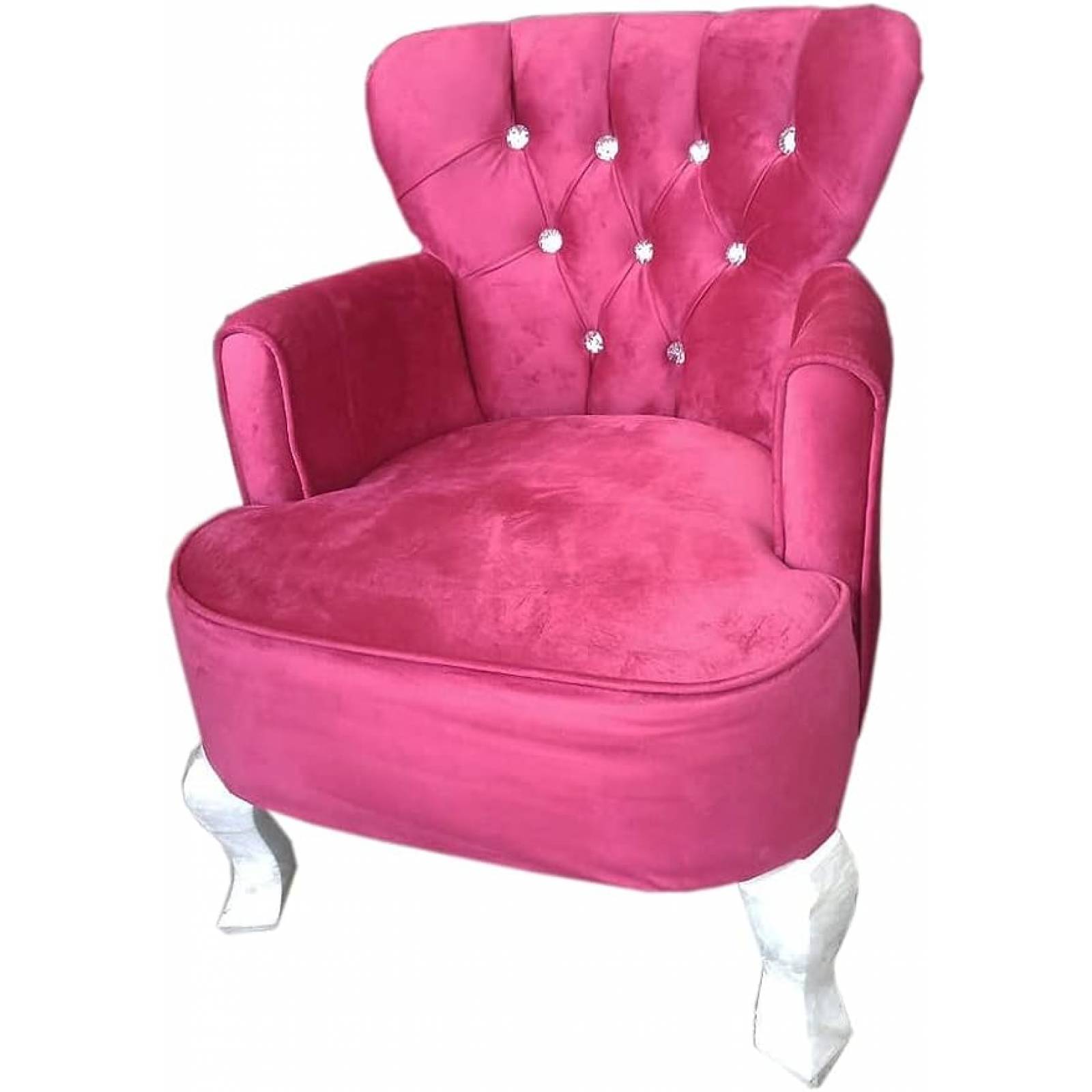 Sillón Capitone Individual Retro Vintage 100% Artesanal Madera Pino Artesanía Nacional