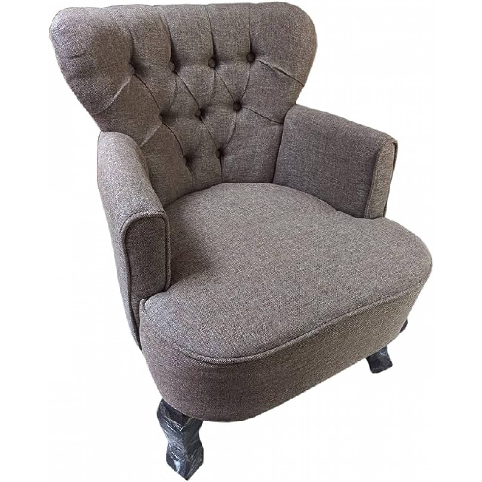 Sillón Capitone Individual Retro Vintage 100% Artesanal Madera Pino Artesanía Nacional