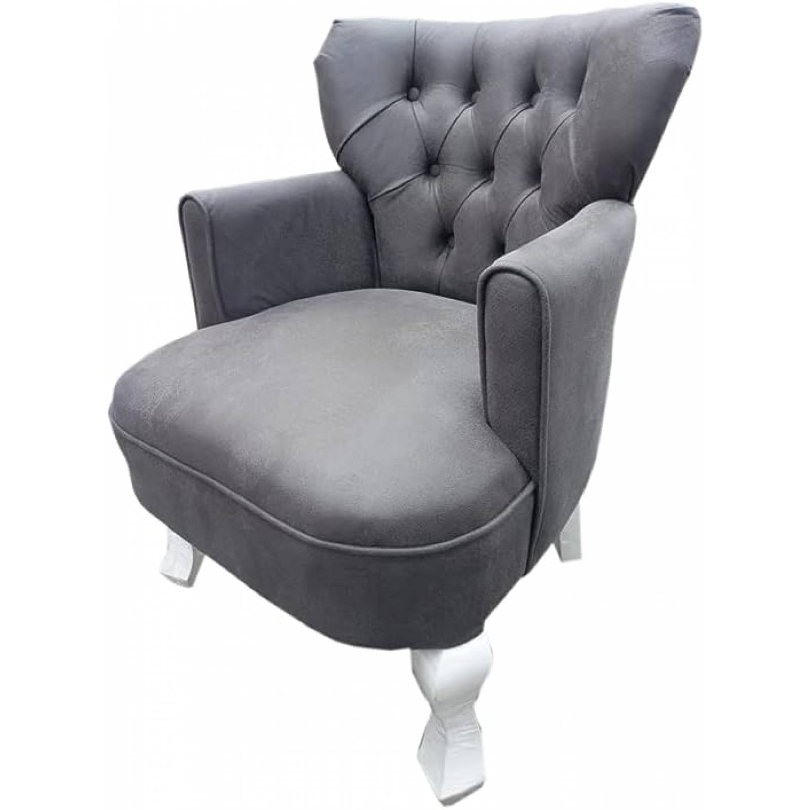 Sillón Capitone Individual Retro Vintage 100% Artesanal Madera Pino Artesanía Nacional