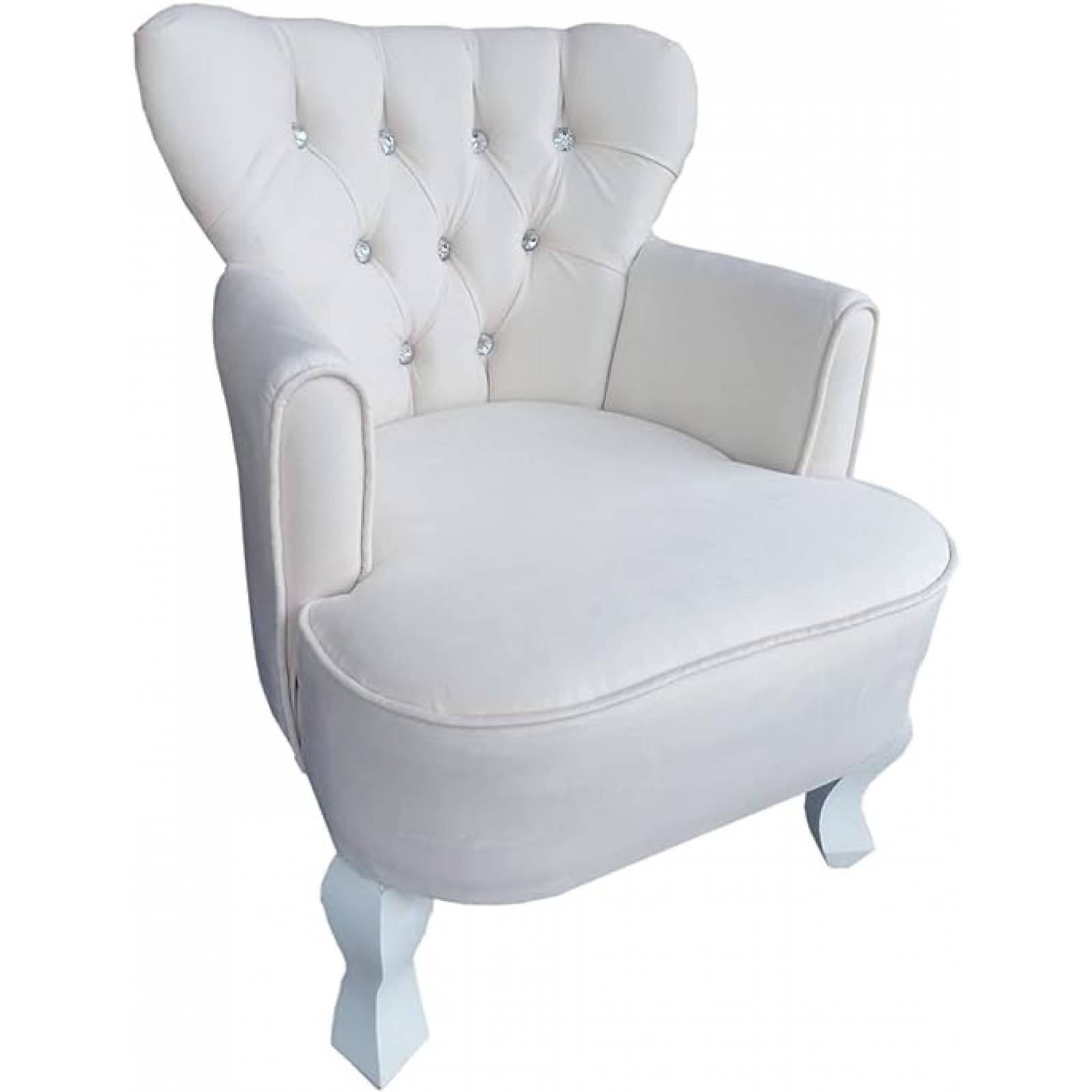 Sillón Capitone Individual Retro Vintage 100% Artesanal Madera Pino Artesanía Nacional
