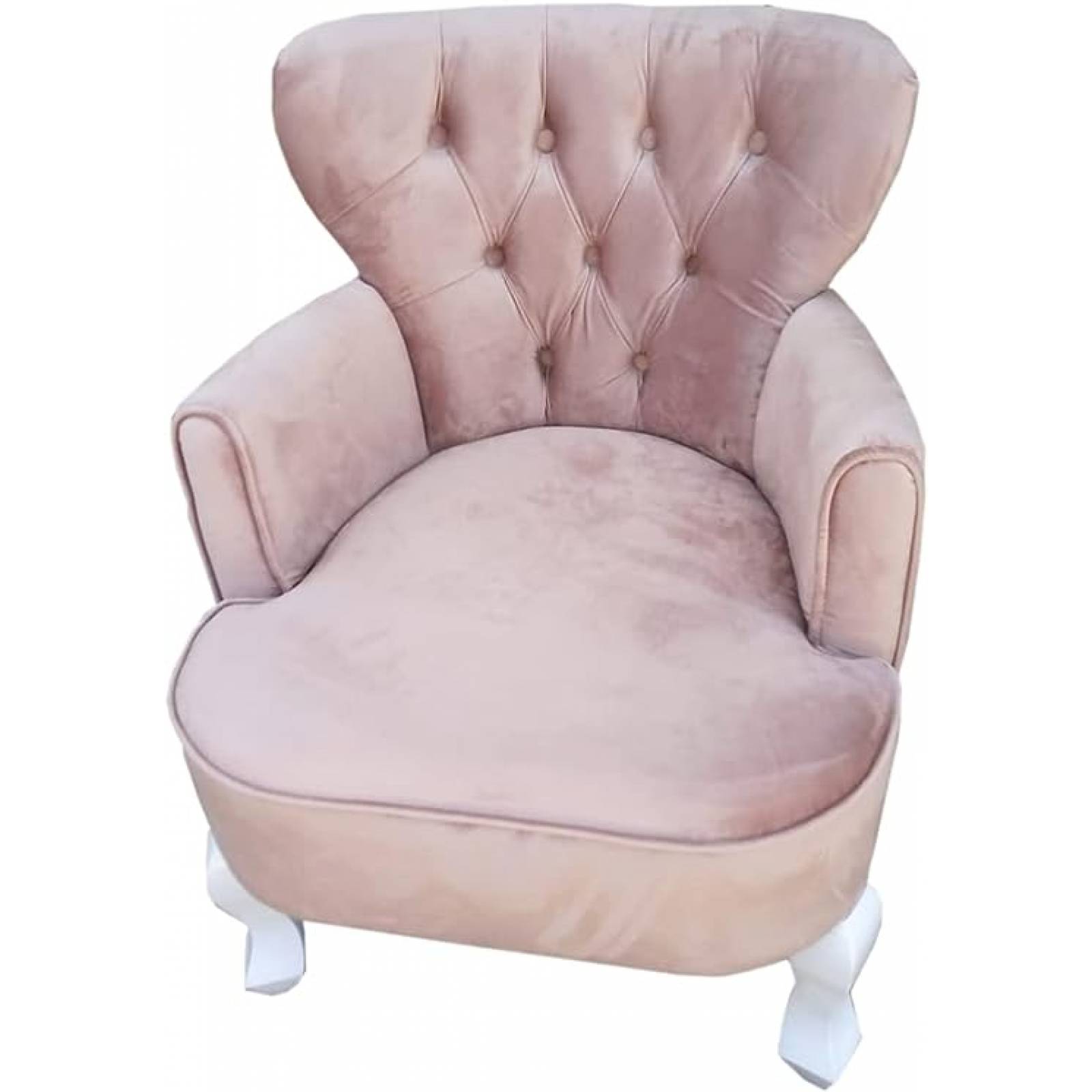 Sillón Capitone Individual Retro Vintage 100% Artesanal Madera Pino Artesanía Nacional