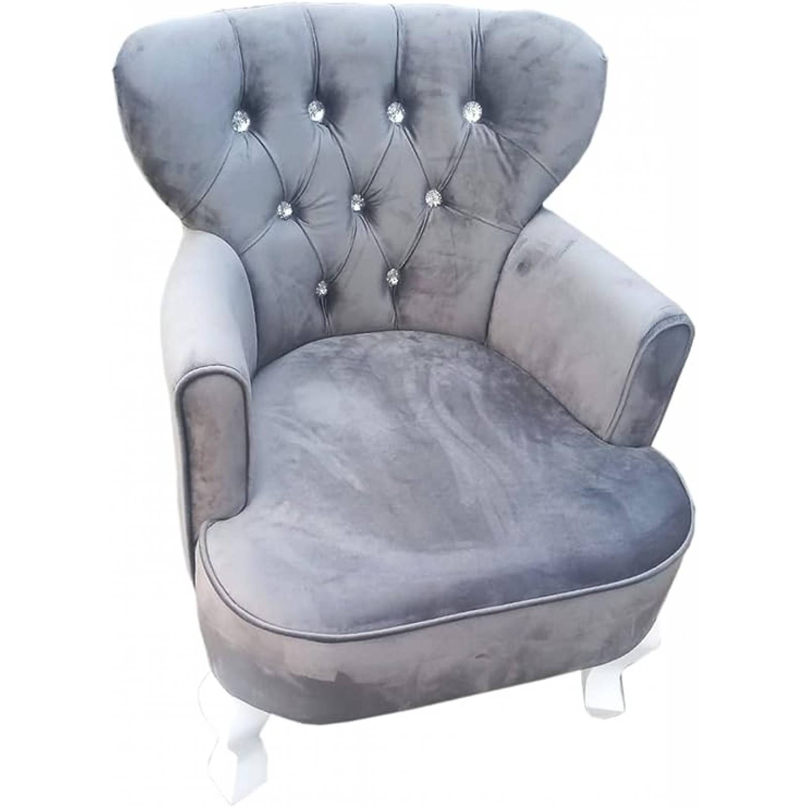 Sillón Capitone Individual Retro Vintage 100% Artesanal Madera Pino Artesanía Nacional
