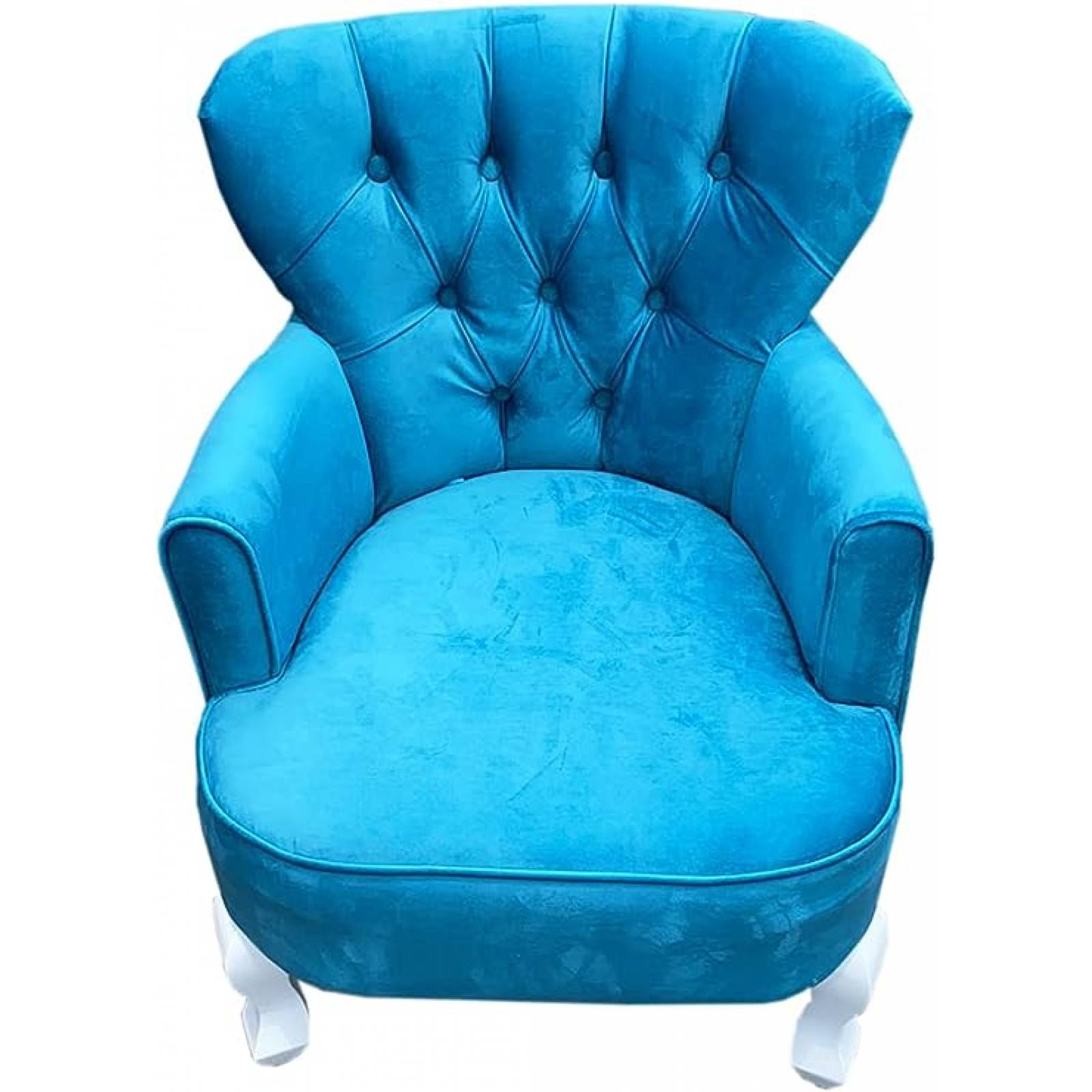 Sillón Capitone Individual Retro Vintage 100% Artesanal Madera Pino Artesanía Nacional