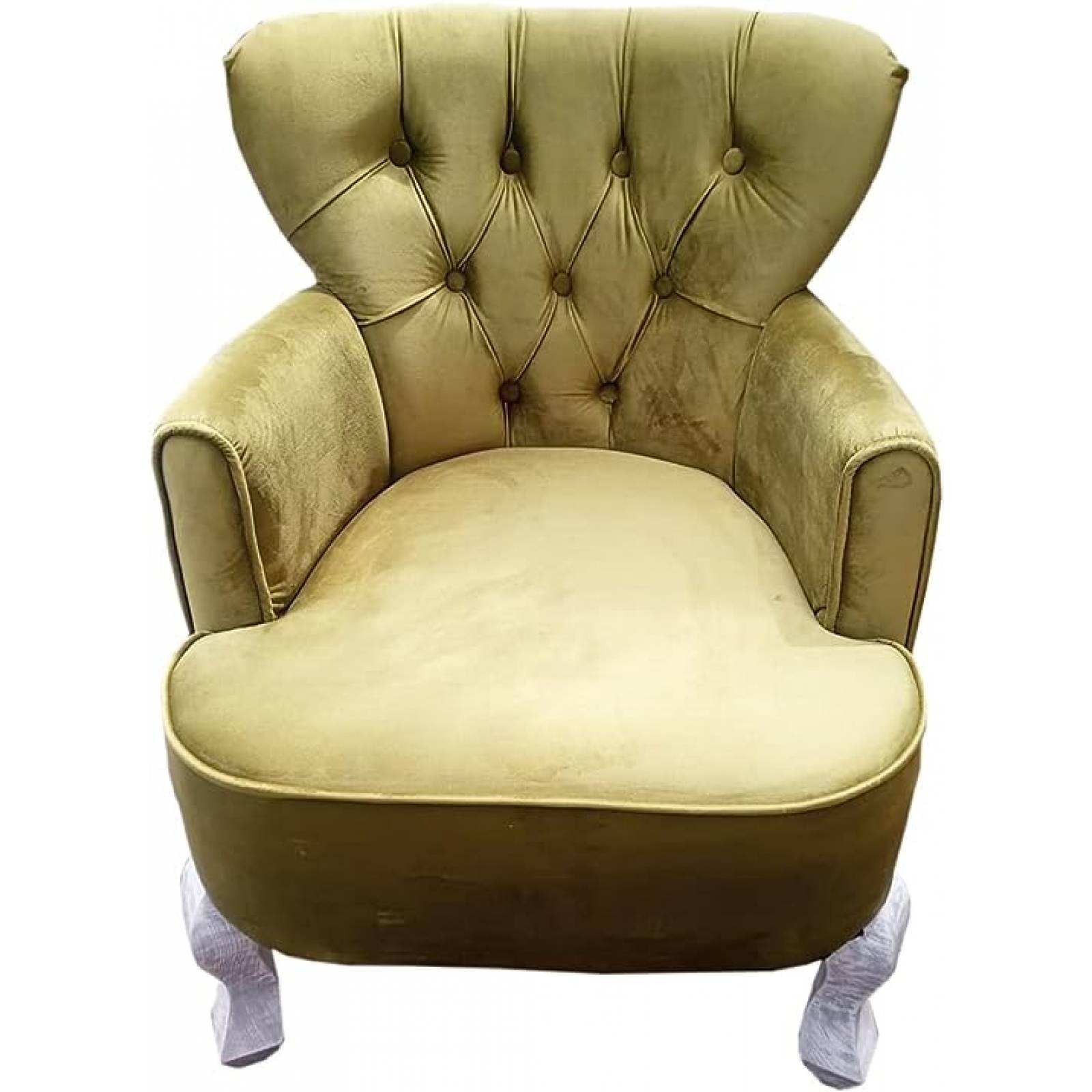 Sillón Capitone Individual Retro Vintage 100% Artesanal Madera Pino Artesanía Nacional