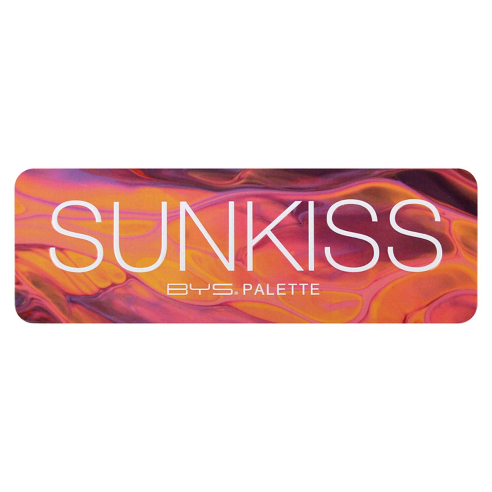 Paleta de sombras para Ojos 12 tonos SUNKISS BYS Cosmetics