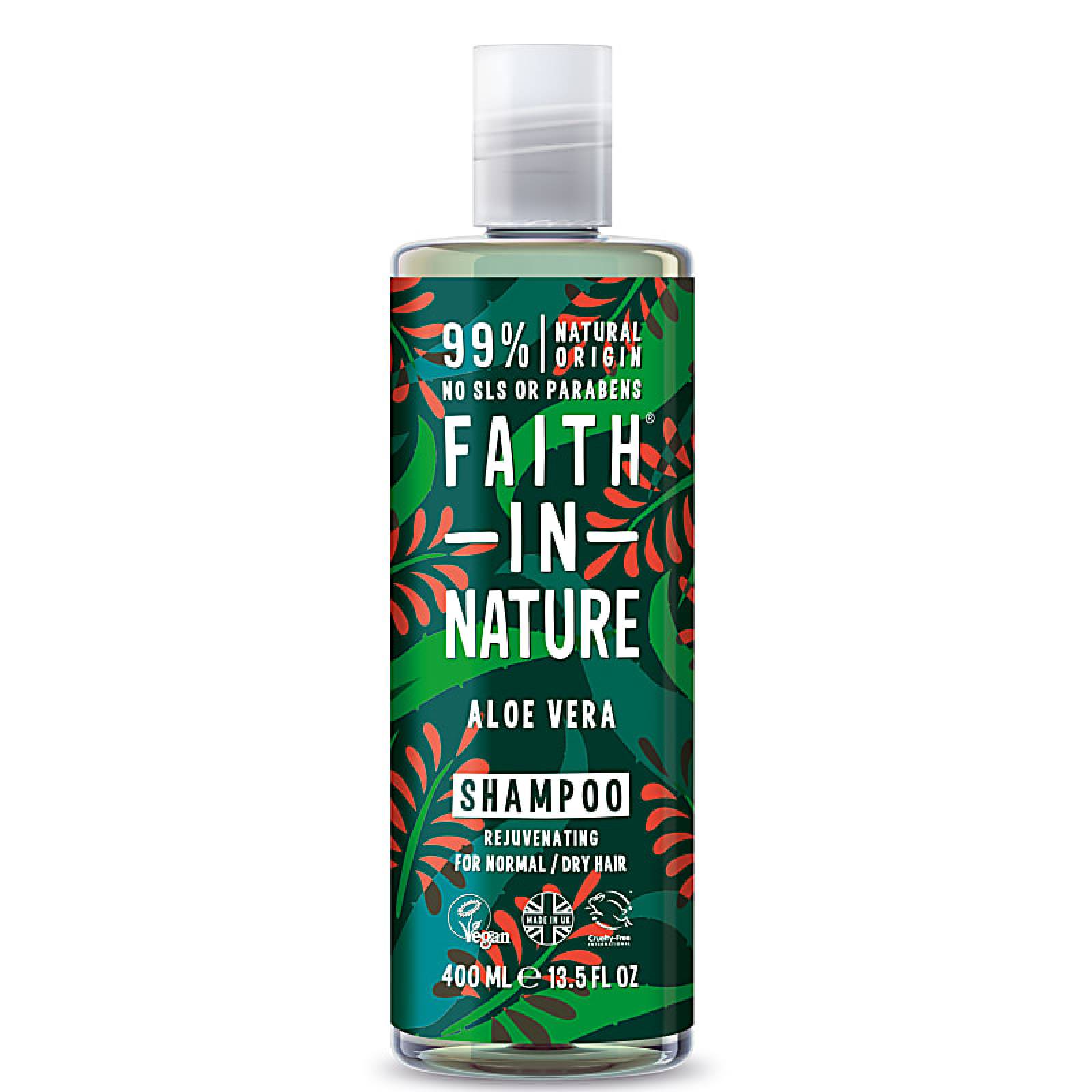 Shampoo Natural de Aloe Vera Faith In Nature 400 ml