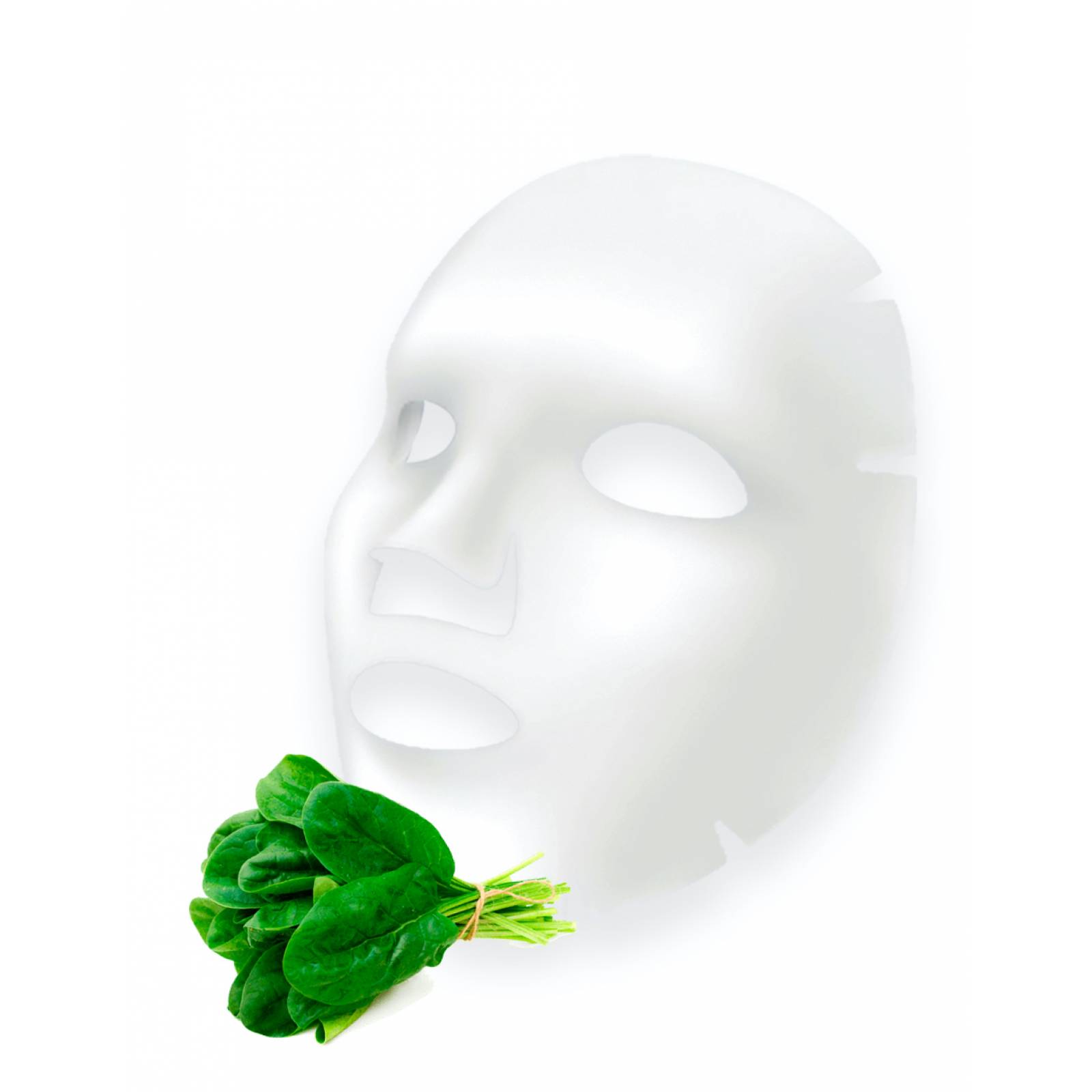 Mascarilla Facial Nutritiva De Espinaca Iluminador Superfood