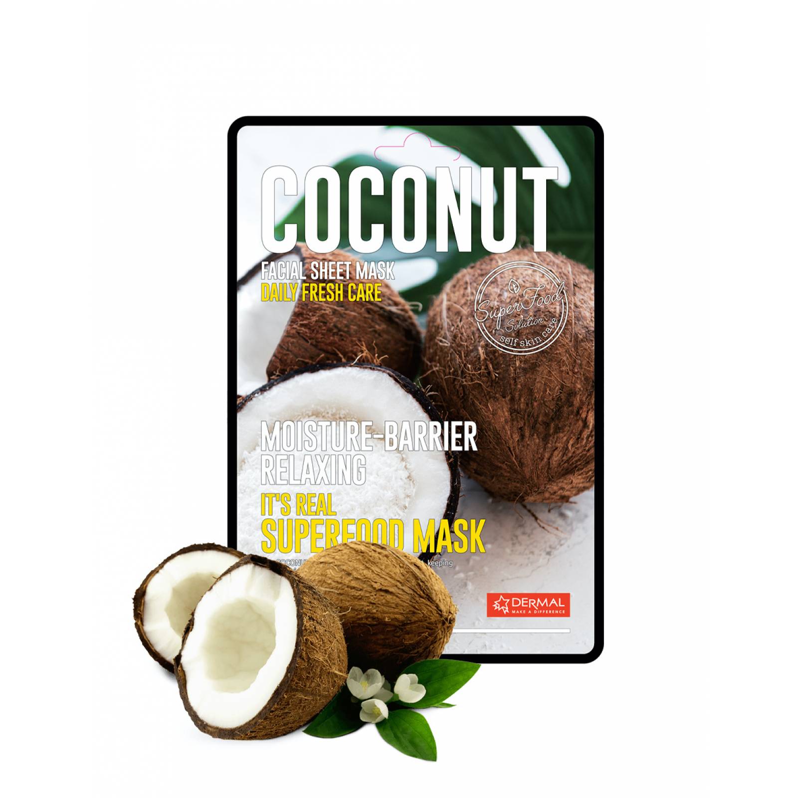 Kit 10 Mascarillas Faciales Nutritivas Hidratantes Superfood