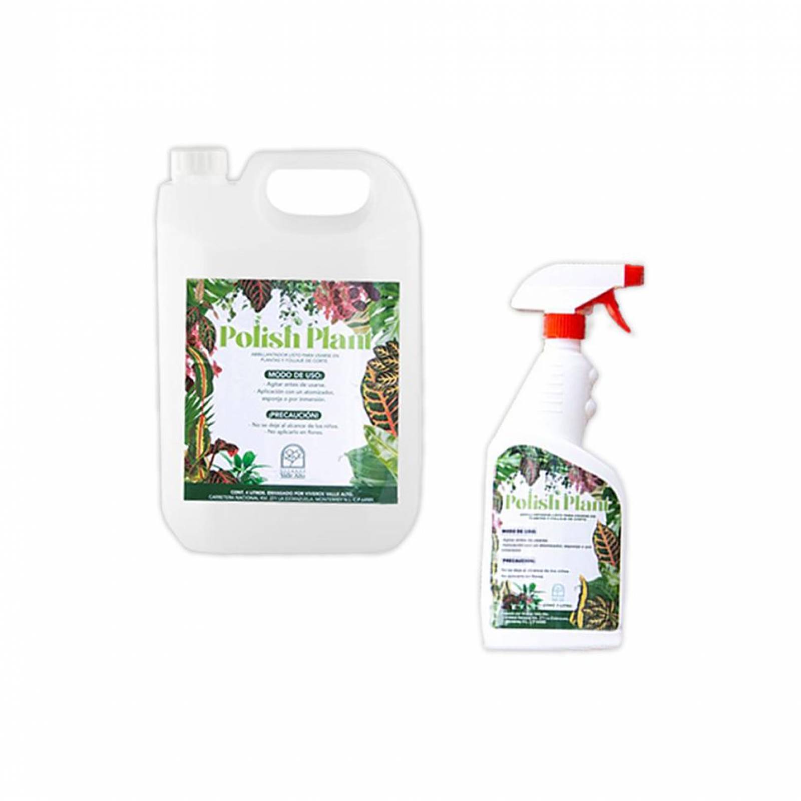 Kit 2 Abrillantador De Hojas Para Plantas De Interior