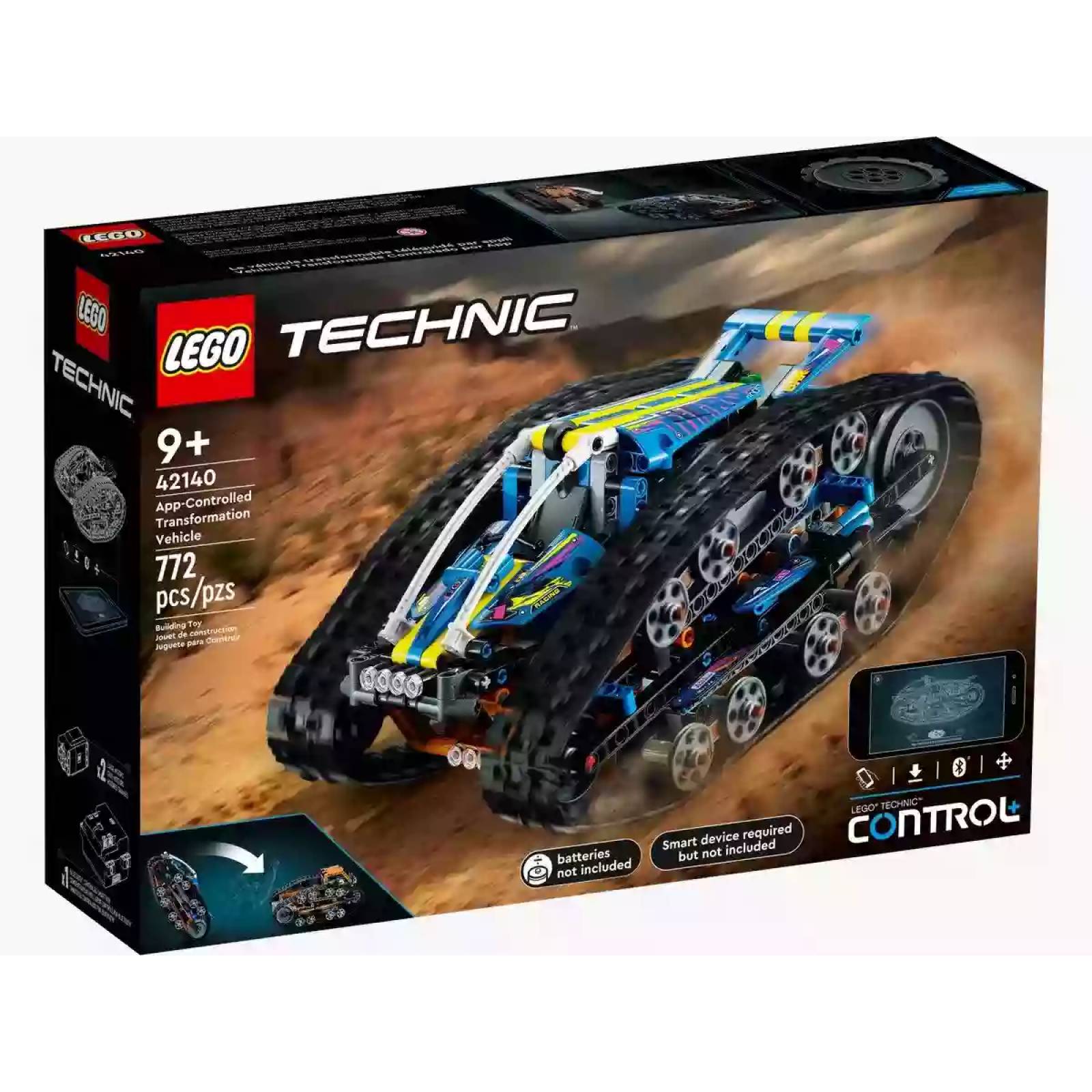 Lego Technic Vehiculo transformable controlado por APP 42140 - Game Center