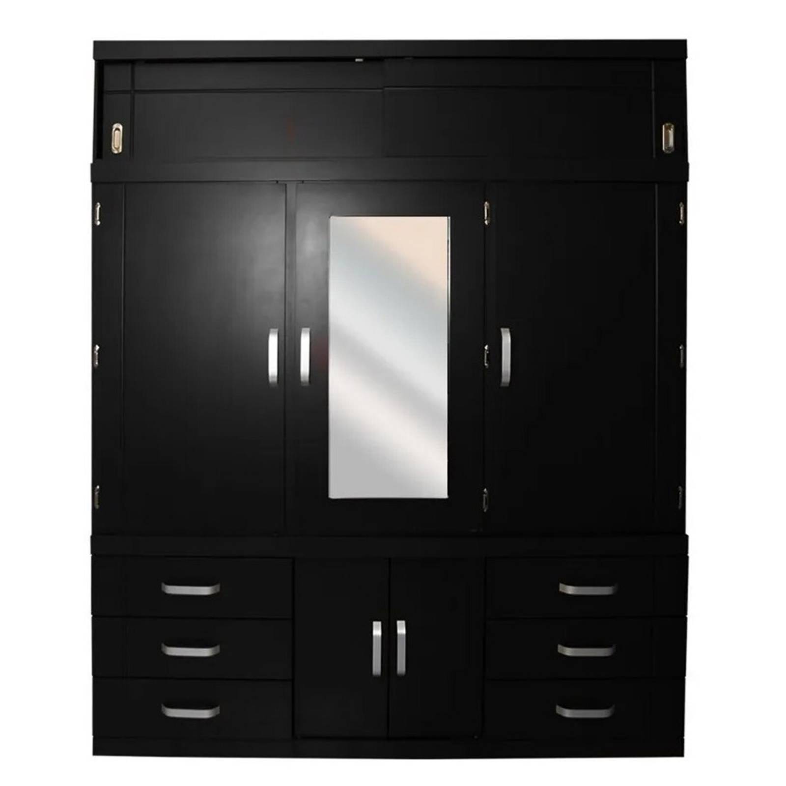 Ropero moderno Mediano Mateo Color Chocolate Envió Gratis