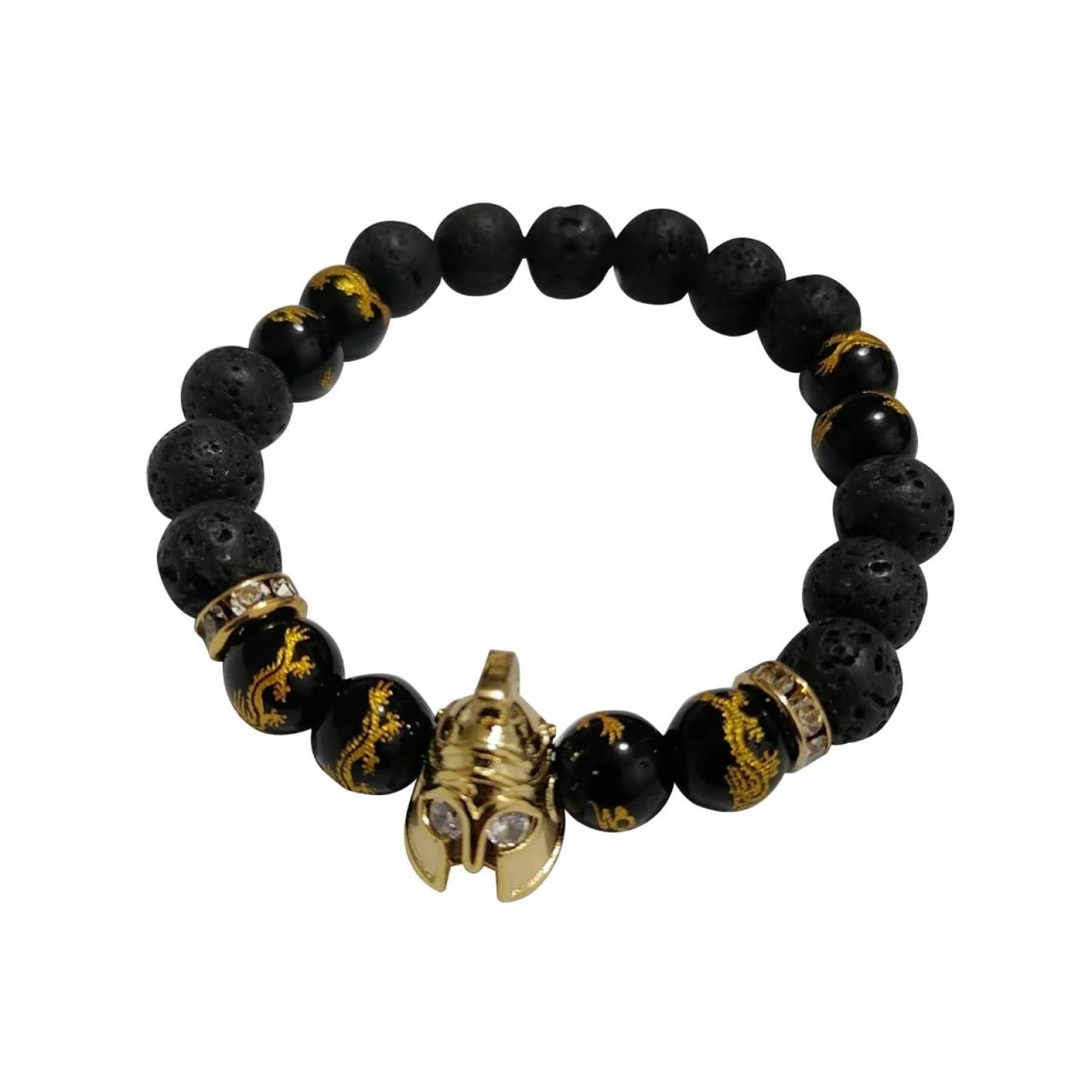 Pulsera Dragon Fuego Negro