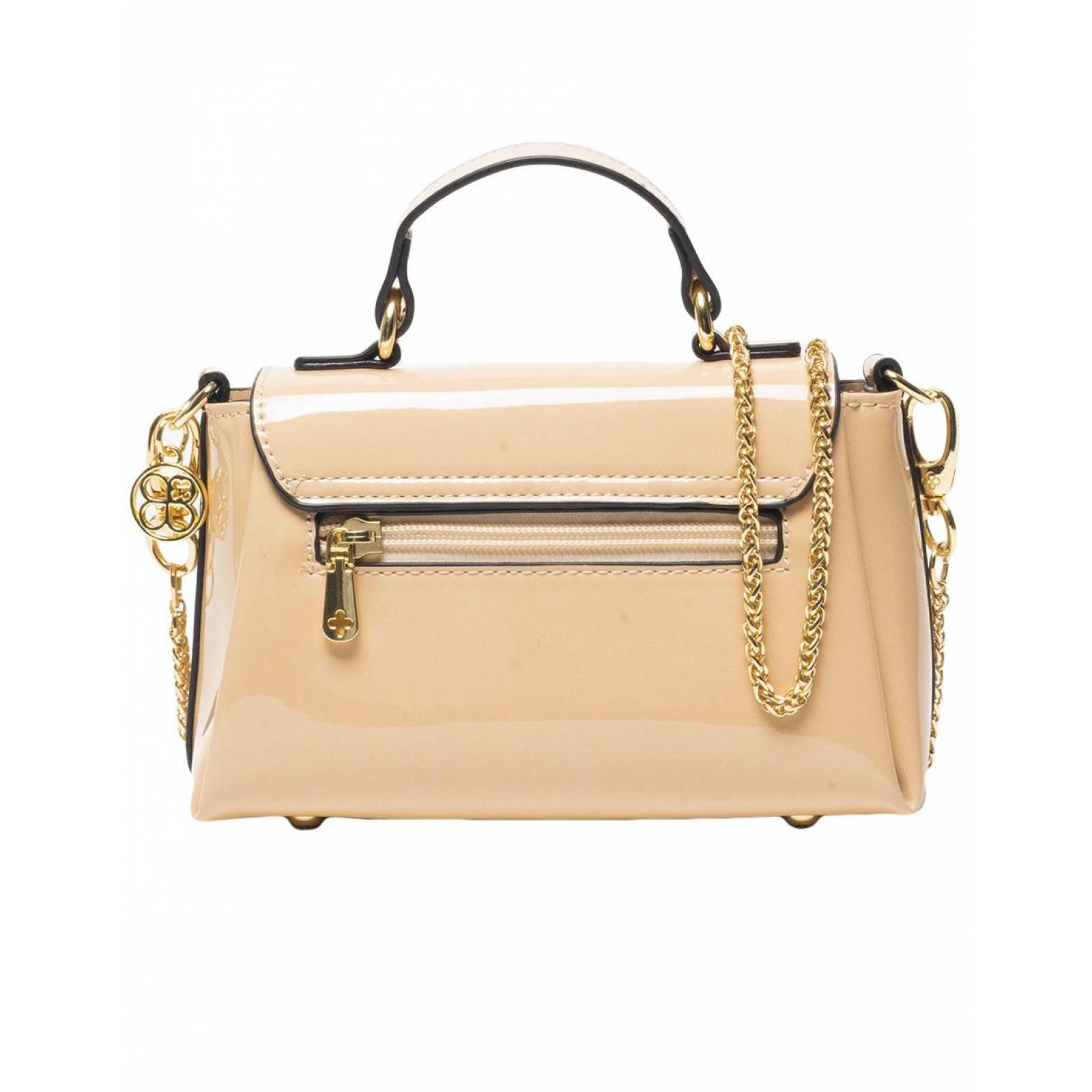 Bolsa Crossbody Jaime Ibiza Piel Vegana Ligera y Comoda 1985 Unitalla NATURAL