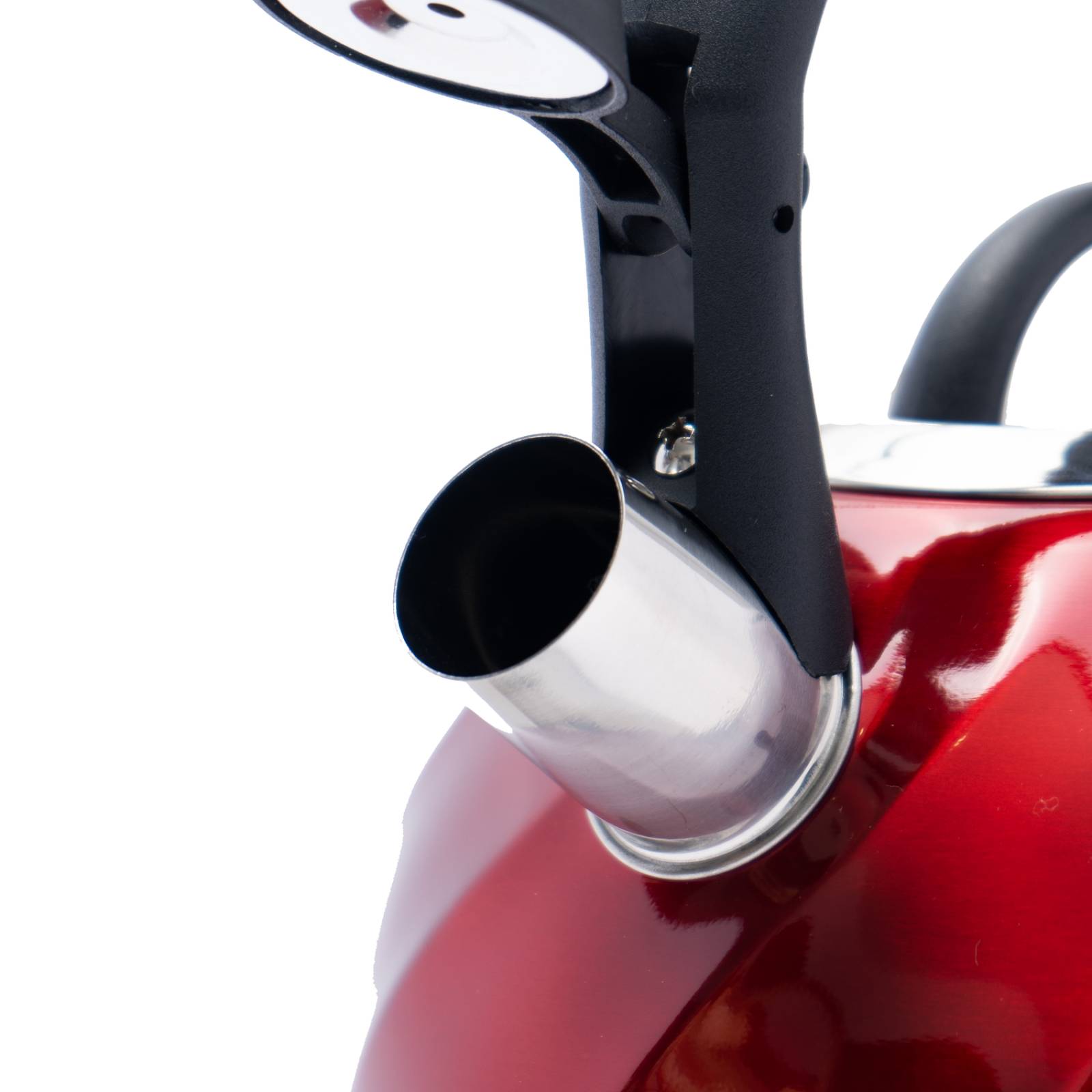 Tetera Silbante de Acero Inoxidable Cafetera Silbadora 3L Rojo Unitalla