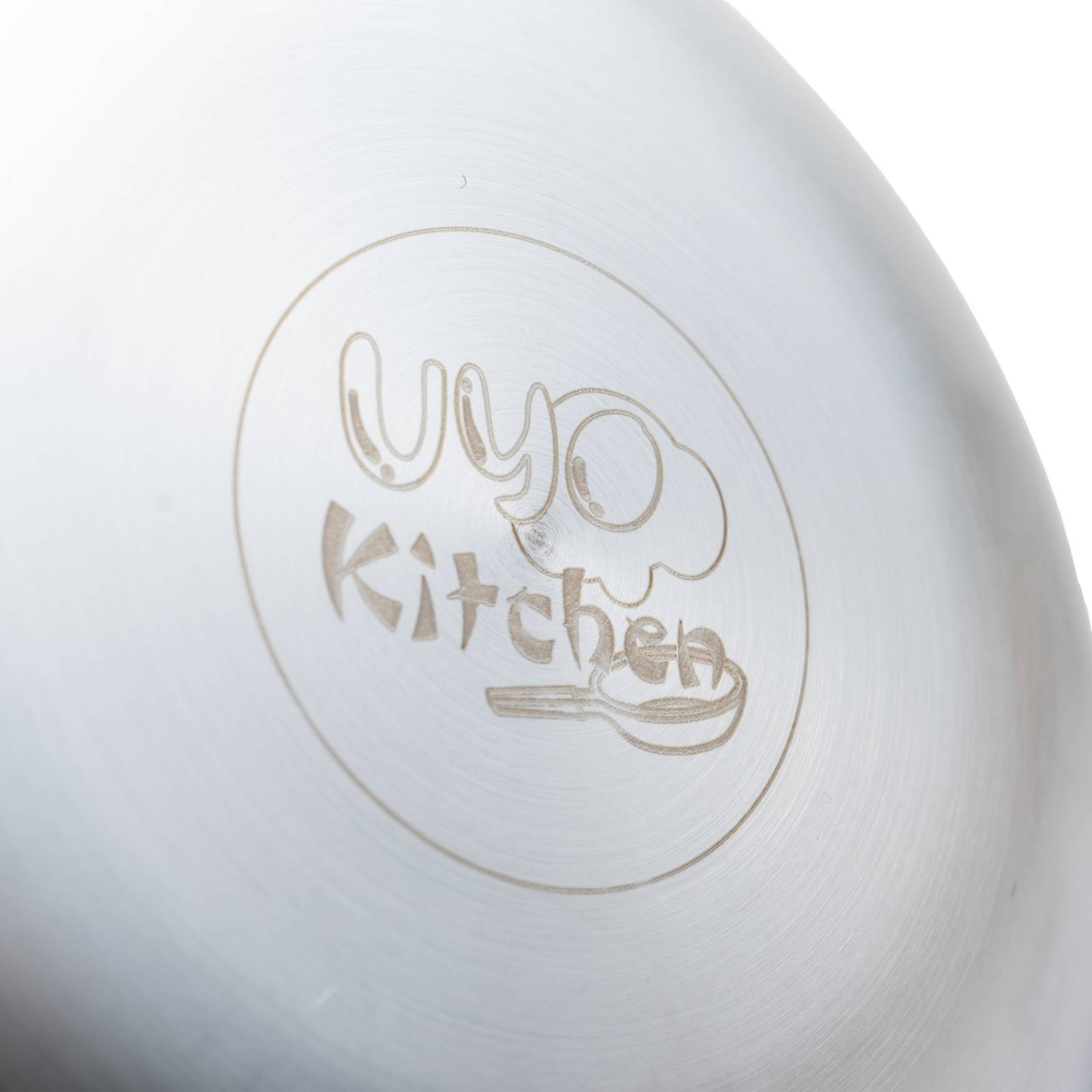 Sarten de Acero Inoxidable 3 Capas Antiadherentes y Tapa de Vidrio Templado 