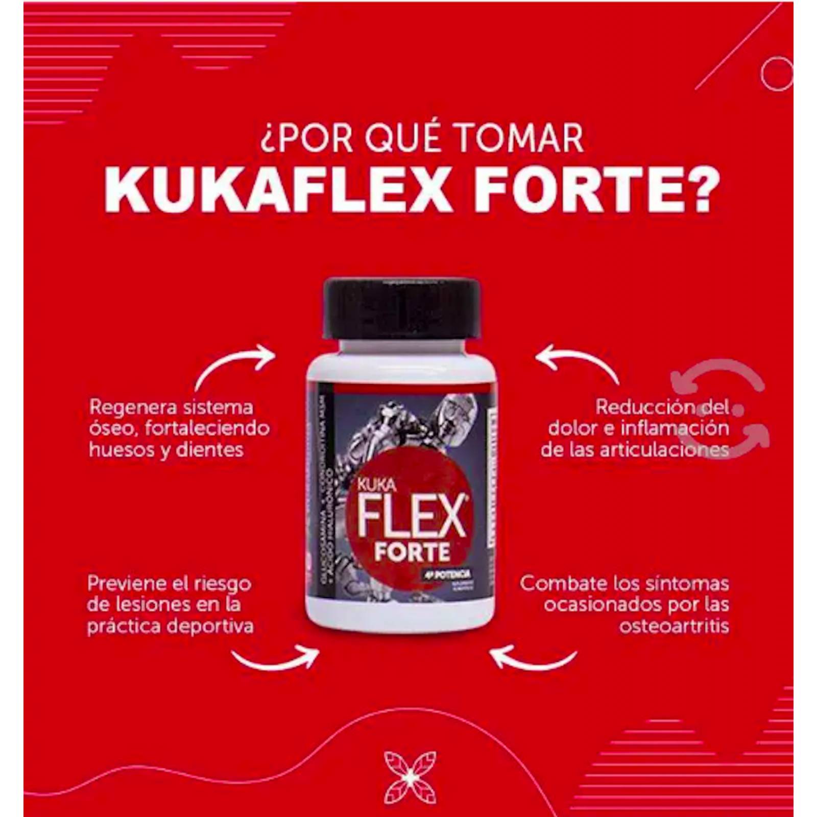 Kukaflex Forte Rojo Paquete 2 1