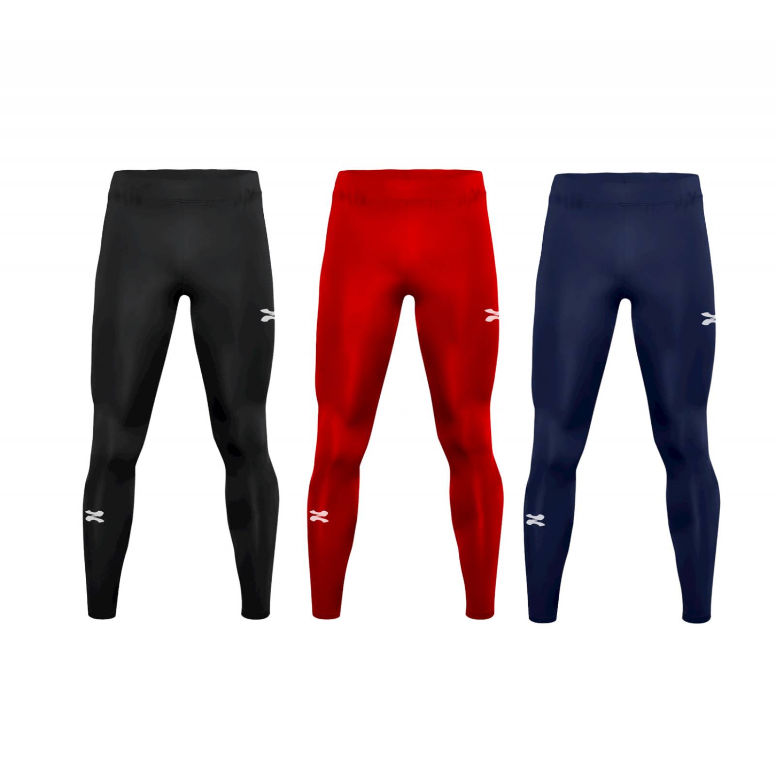 ZAPARI Licra Deportiva Larga Interior, Mallas Deportivas para Hombre. Leggins de Compresión y Secado 