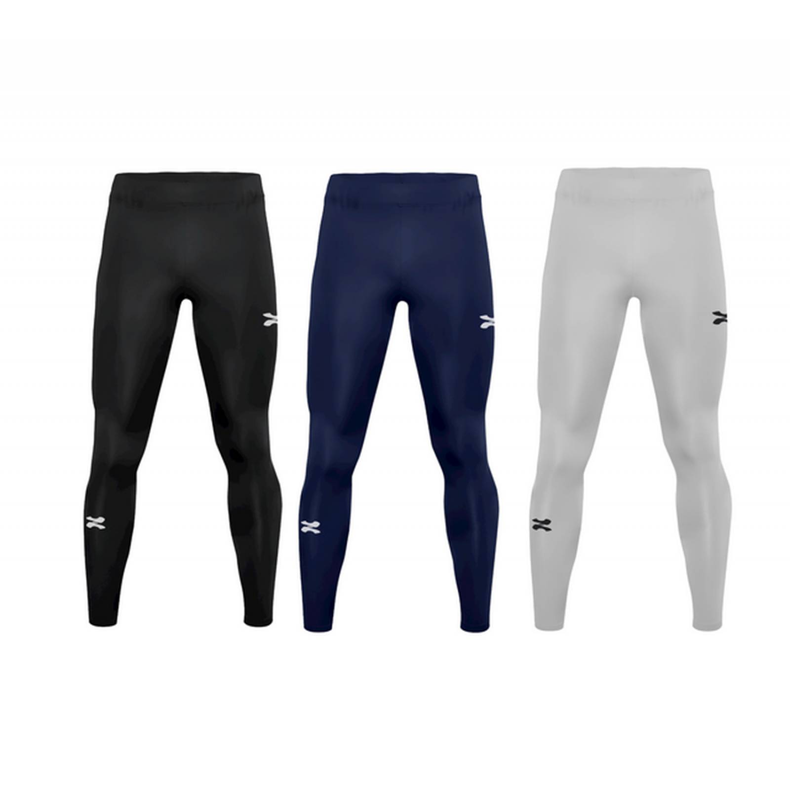 ZAPARI Licra Deportiva Larga Interior, Mallas Deportivas para Hombre. Leggins de Compresión y Secado 