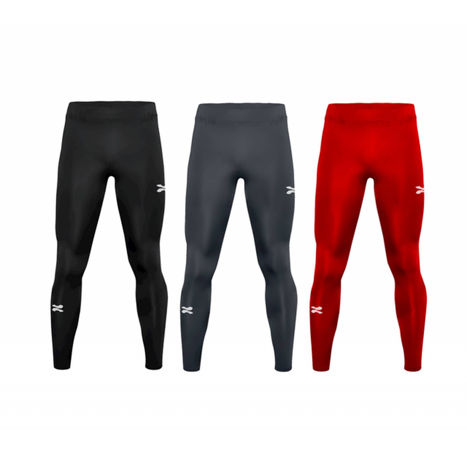 ZAPARI Licra Deportiva Larga Interior, Mallas Deportivas para Hombre.  Leggins de Compresión y Secado