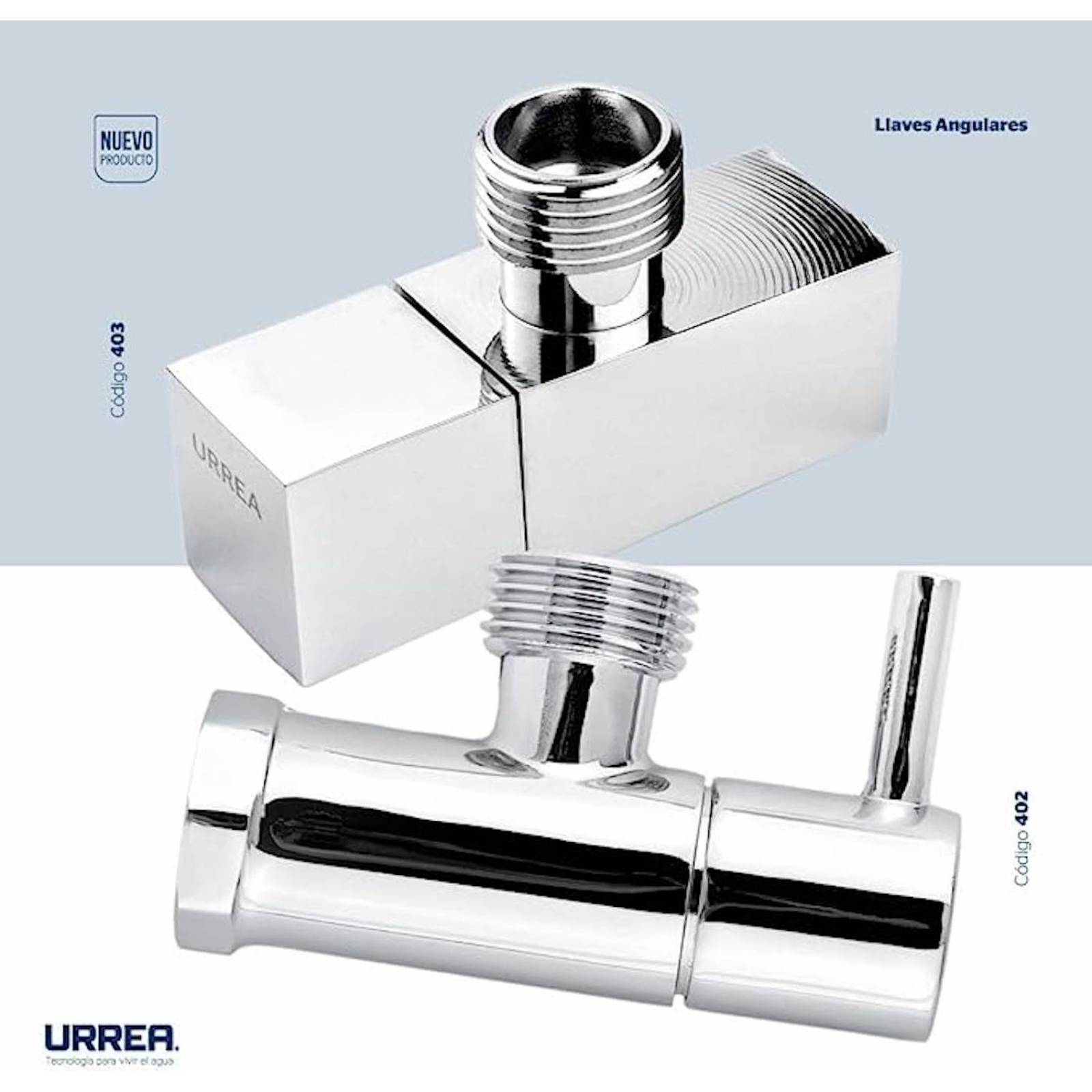 Urrea Llave Alimentadora Cuadrada 1/4 Vuelta 403 