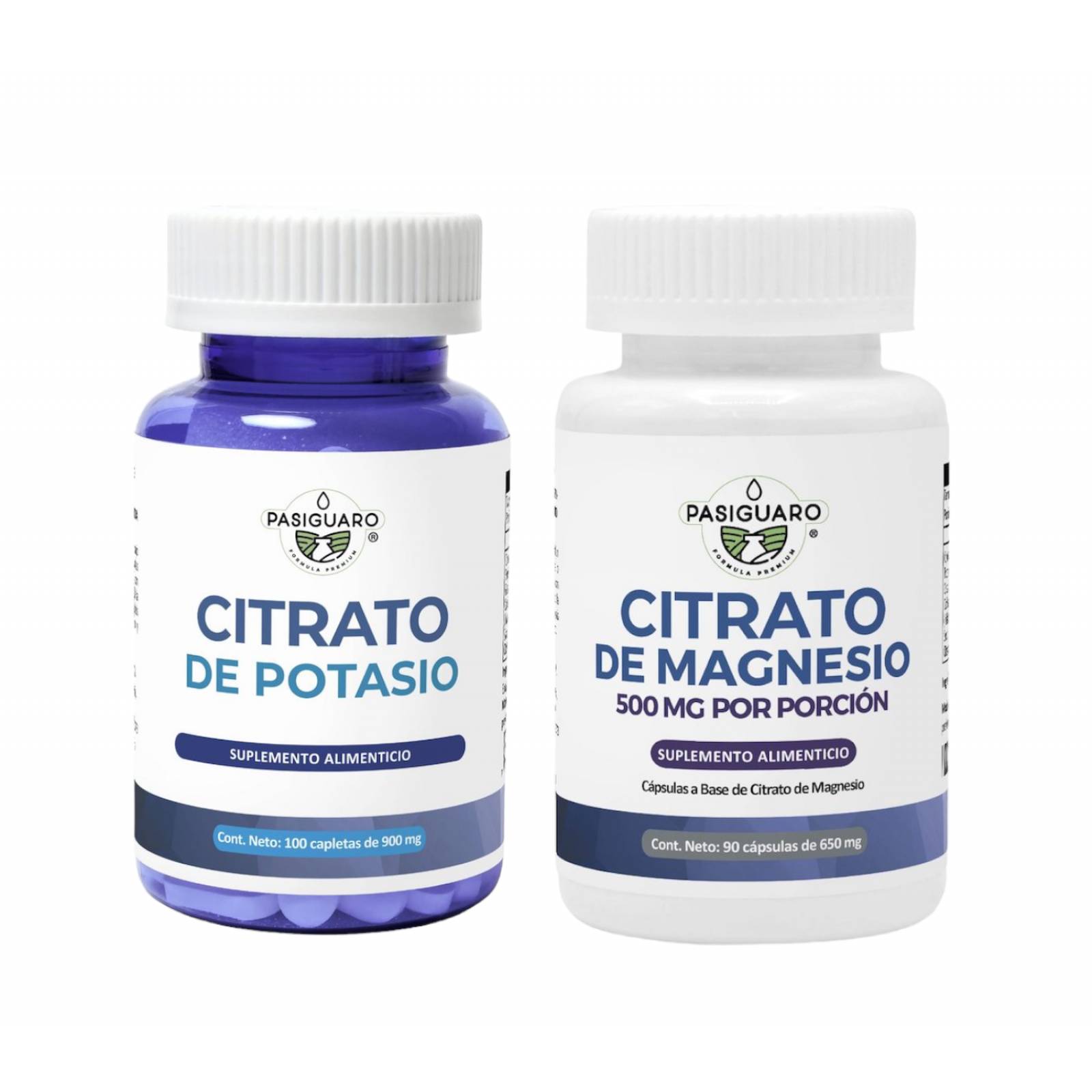 Citrato de Potasio y Magnesio 2 Pack Pasiguaro
