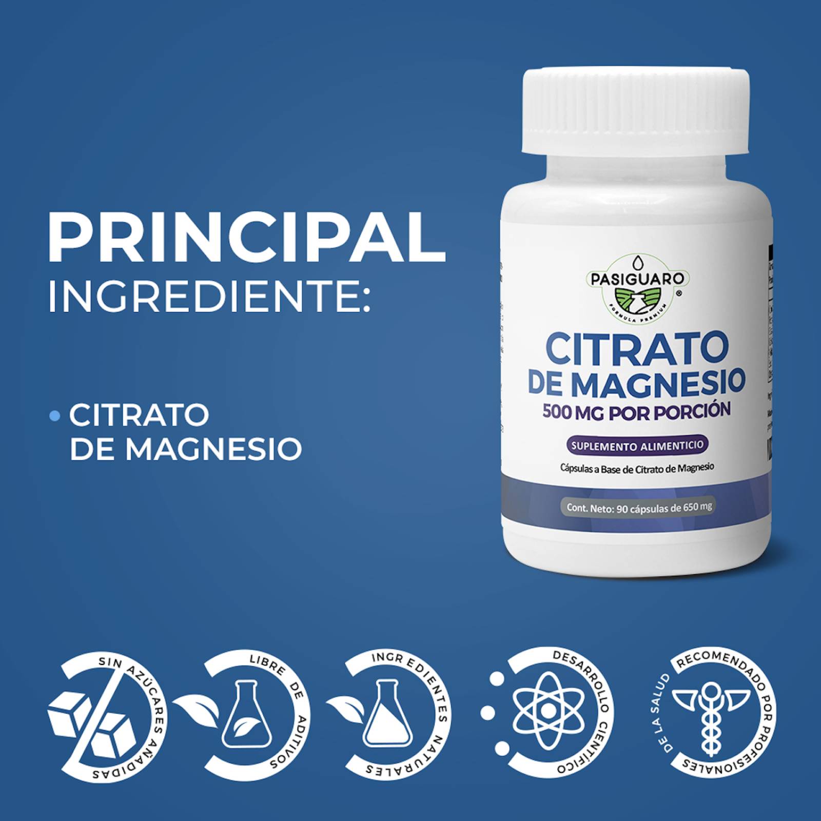 Citrato de Potasio y Magnesio 2 Pack Pasiguaro