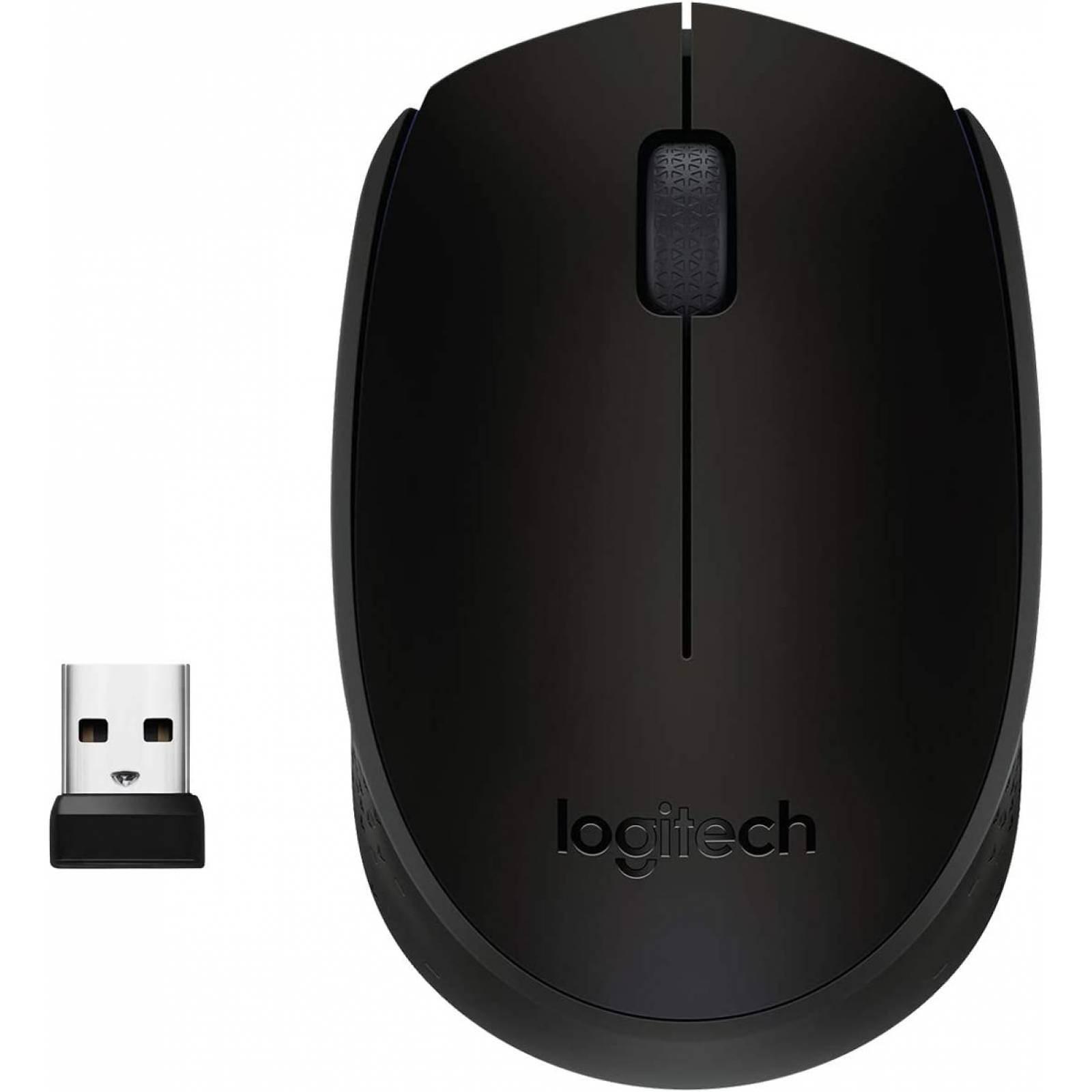 Mouse Logitech M170 Inalambrico plug and Play Negro con Gris