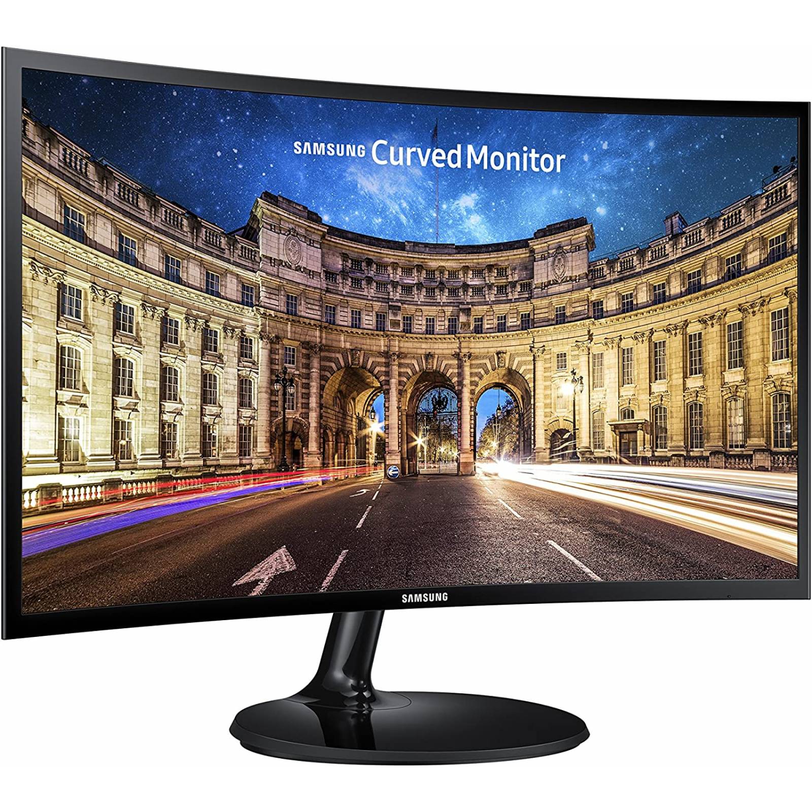 Monitor Samsung LCD 24 pulgadas Samsung C24F390FHL 61cm Full HD Pantalla curva LED - 16:9 - Negro
