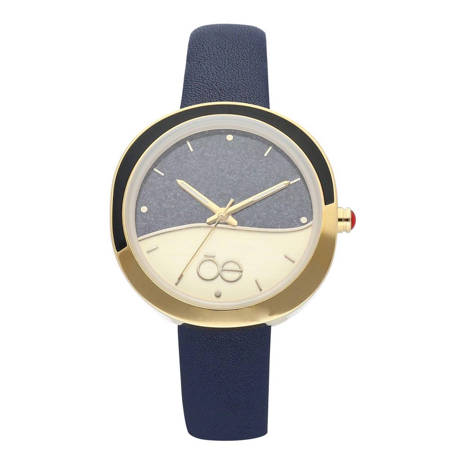 Cloe Reloj Análogo Dama Casual Correa De Tacto Piel Doble fondo con detalle OE OE1838 
