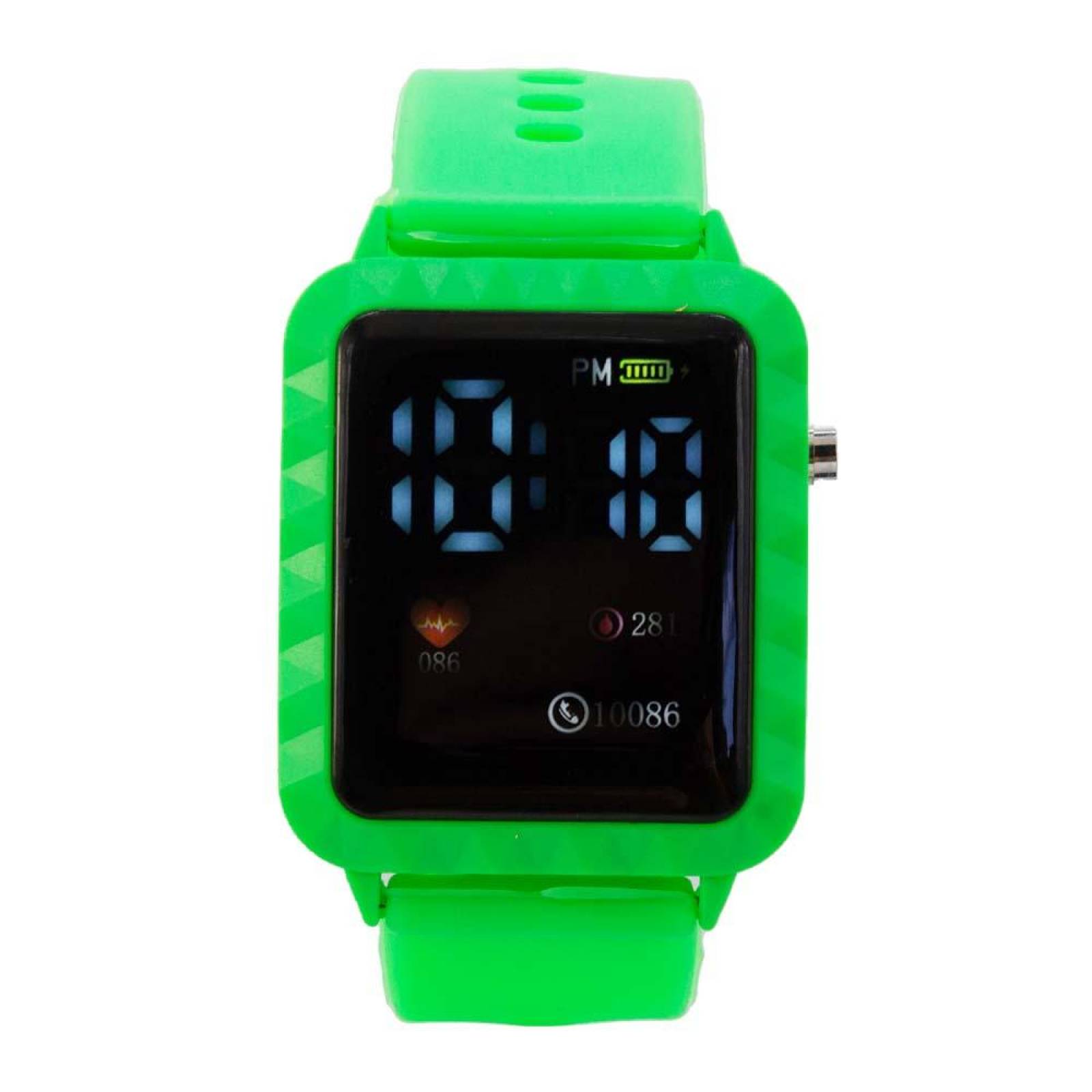 Reloj 2025 digital verde