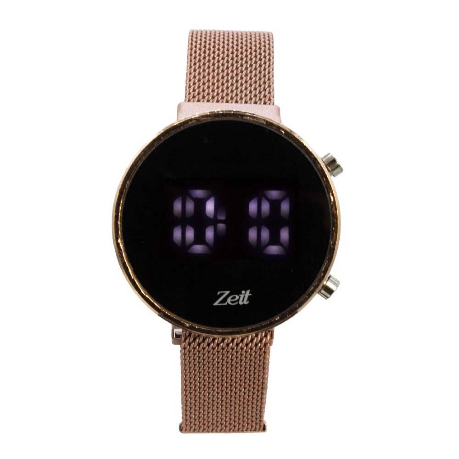 Reloj digital oro discount rosa