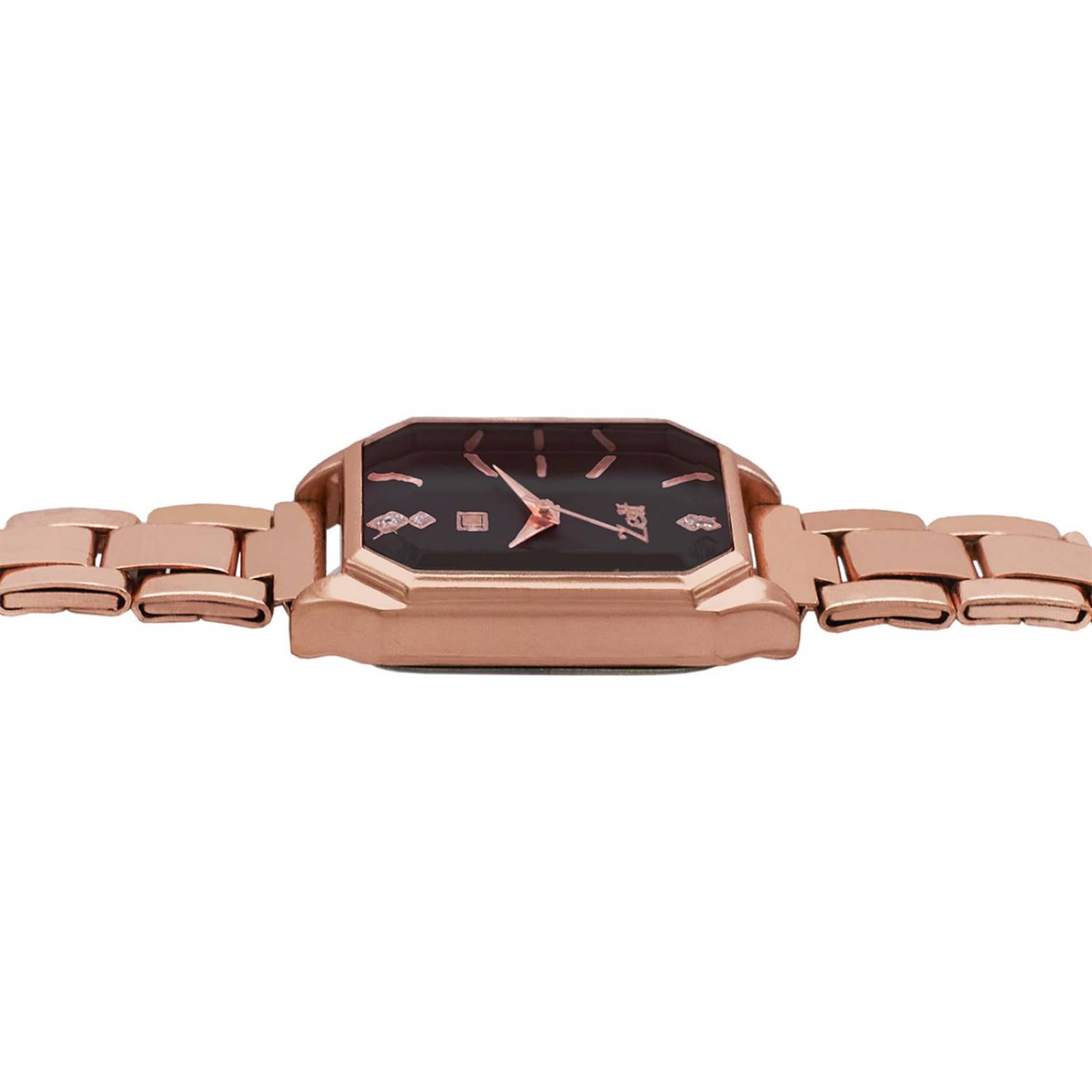 Reloj Análogo Zeit Casual Mujer Metal Negro