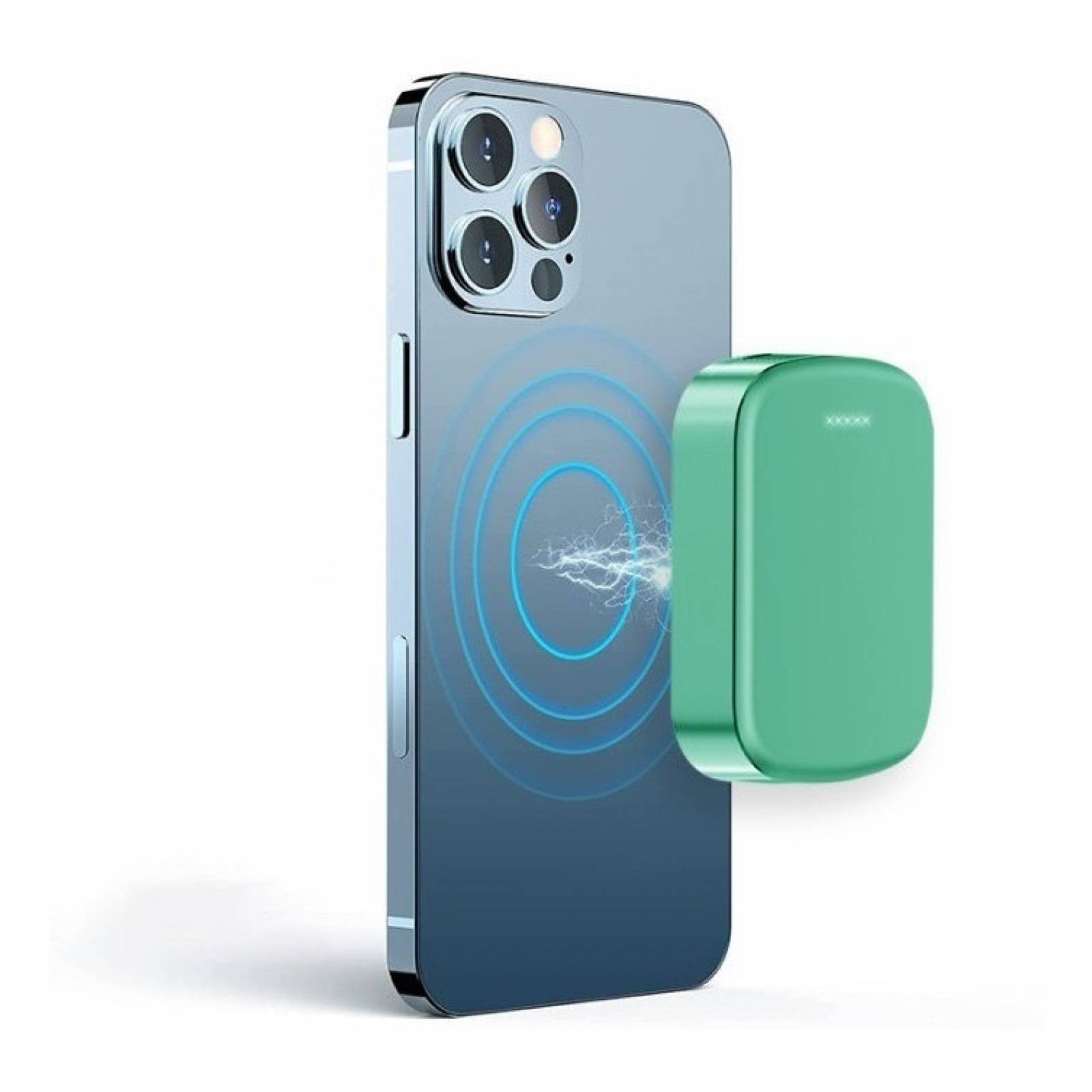 Power Bank para IPhone/ Bateria Portable para iPhone Magnetica inalambrica 10,000 mah Ultra portatil 