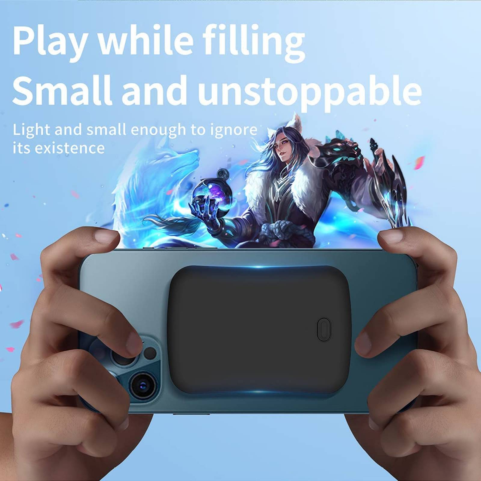 Power Bank para IPhone/ Bateria Portable para iPhone Magnetica inalambrica 10,000 mah Ultra portatil 