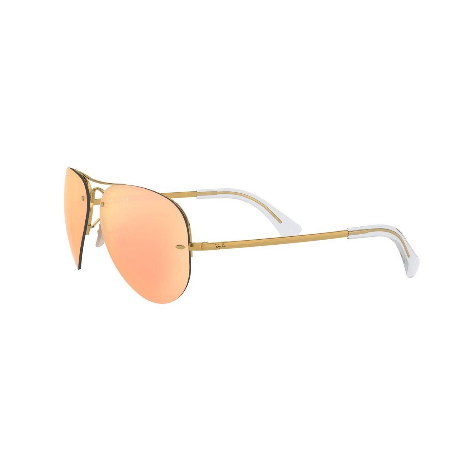Lentes de Sol Aviador Marrón Claro RayBan 