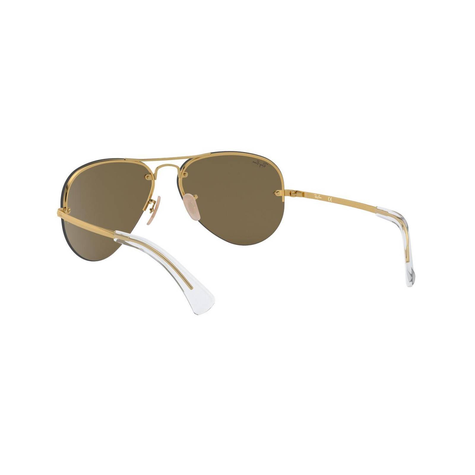 Lentes de Sol Aviador Marrón Claro RayBan 