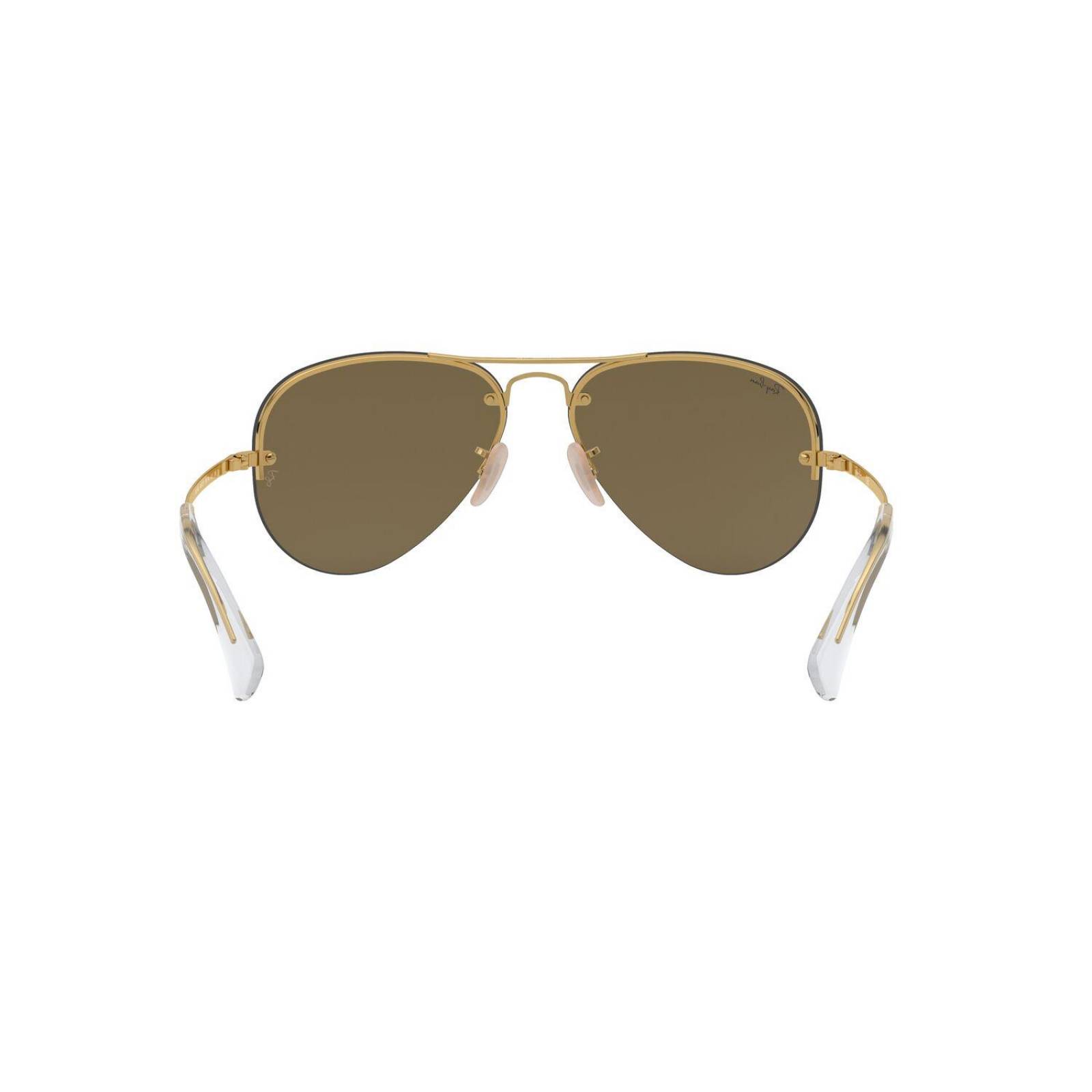 Lentes de Sol Aviador Marrón Claro RayBan 