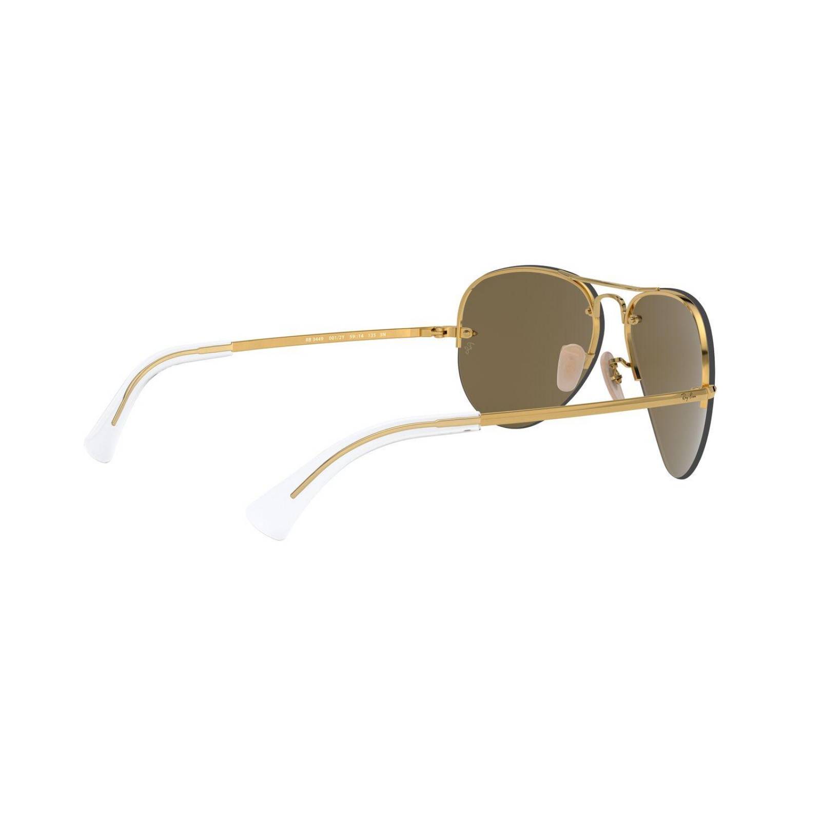 Lentes de Sol Aviador Marrón Claro RayBan 