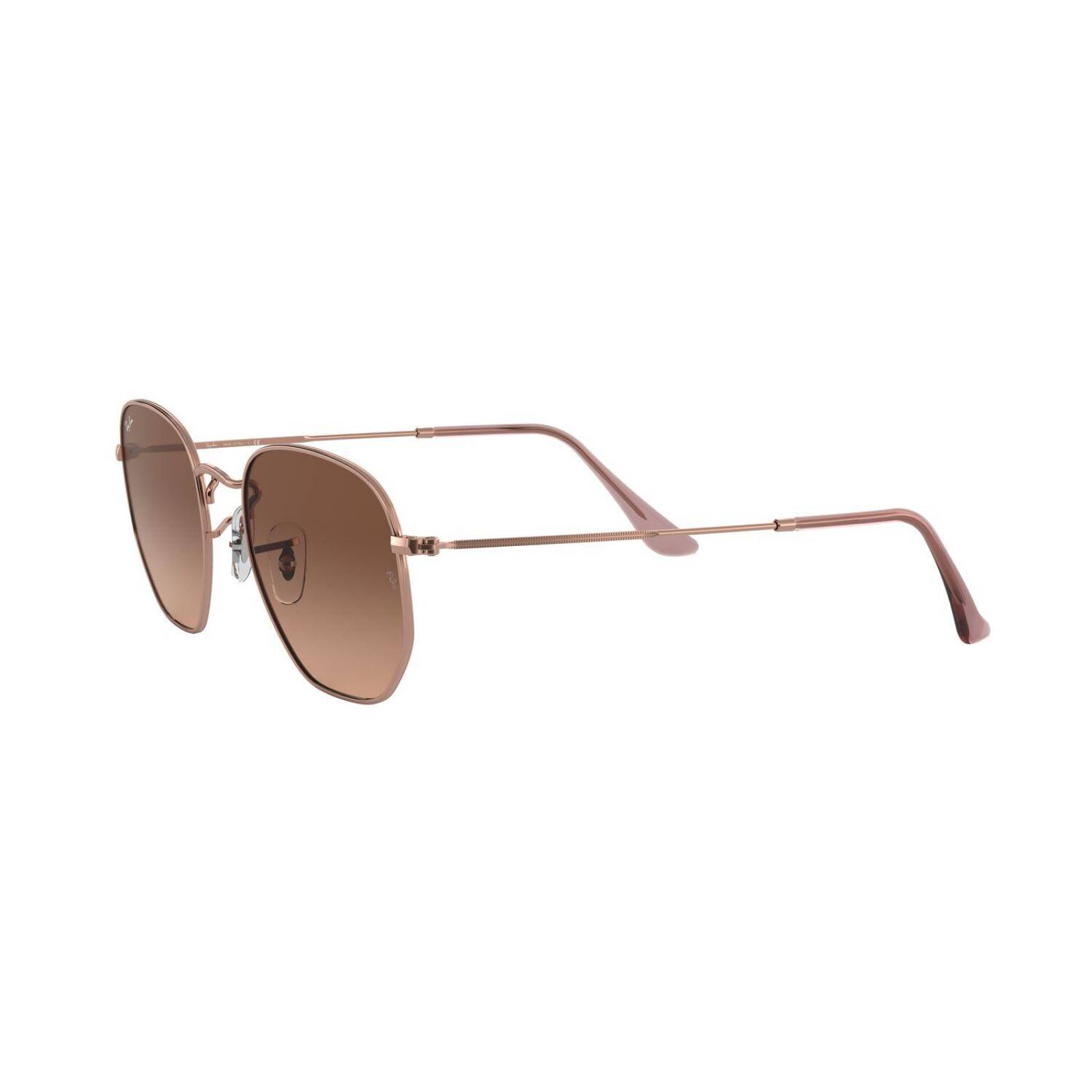 Lentes De Sol Hexagonal BronceCobre Ray-Ban 
