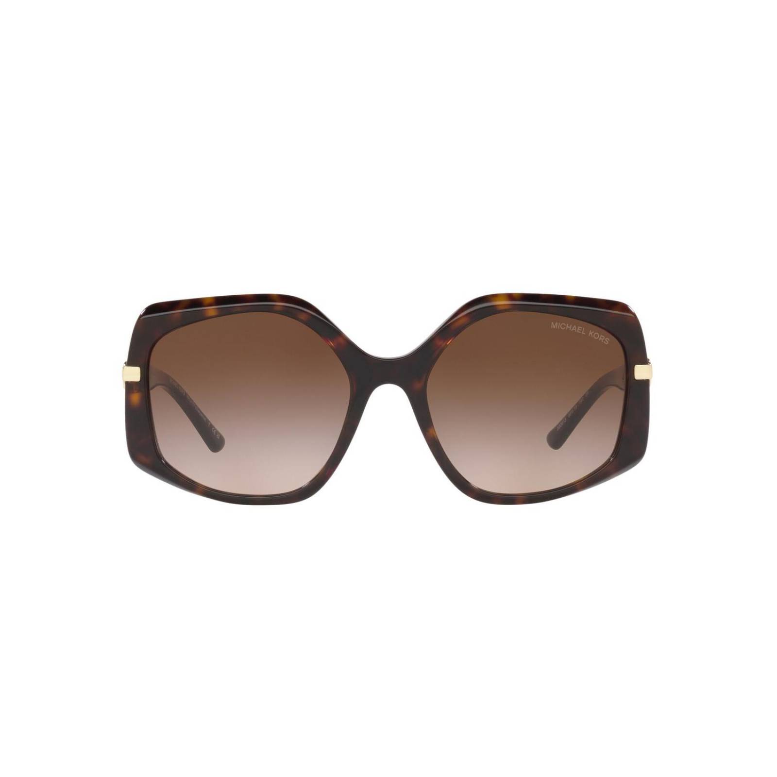 Lentes de Sol Irregular Brown Gradient Michael Kors 