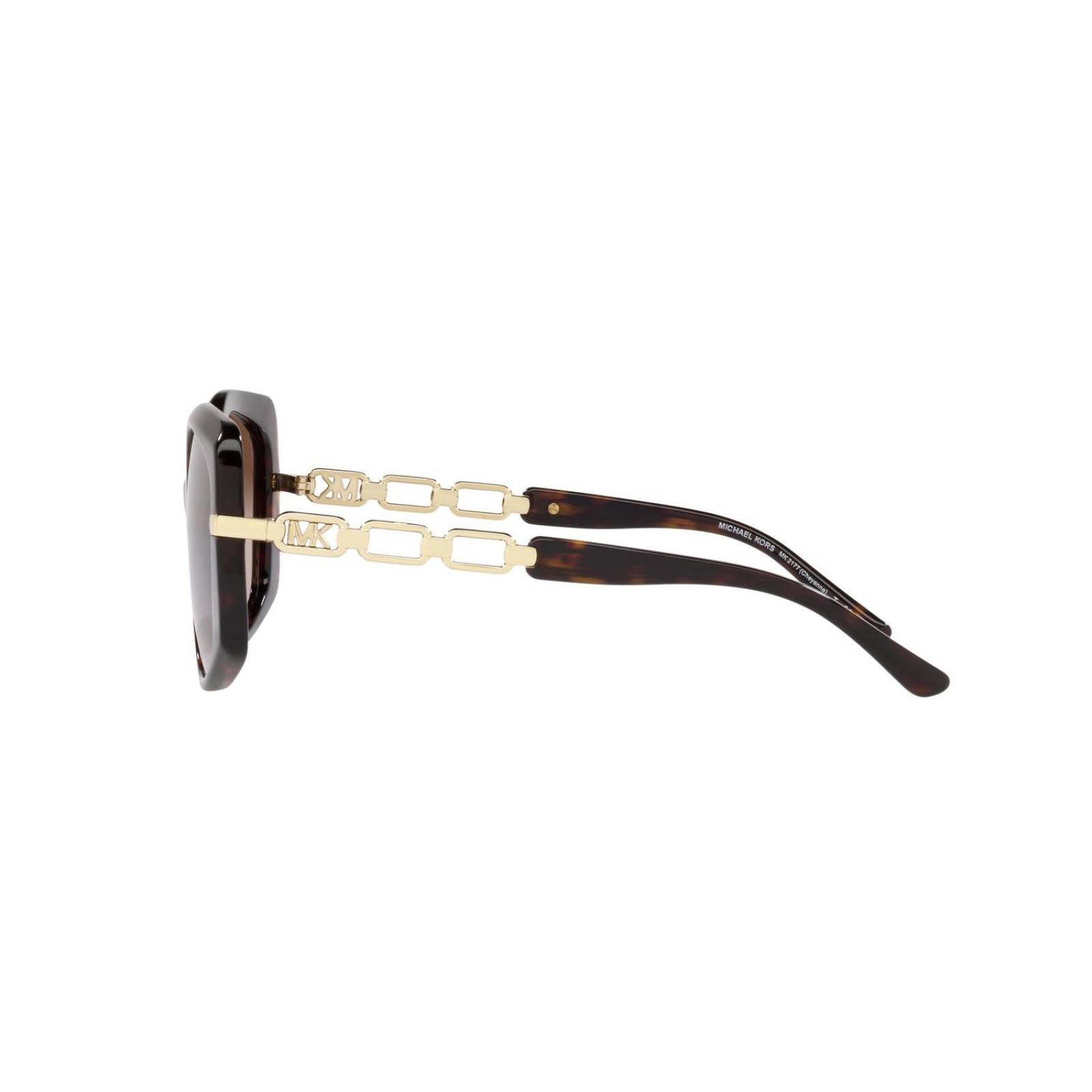 Lentes de Sol Irregular Brown Gradient Michael Kors 