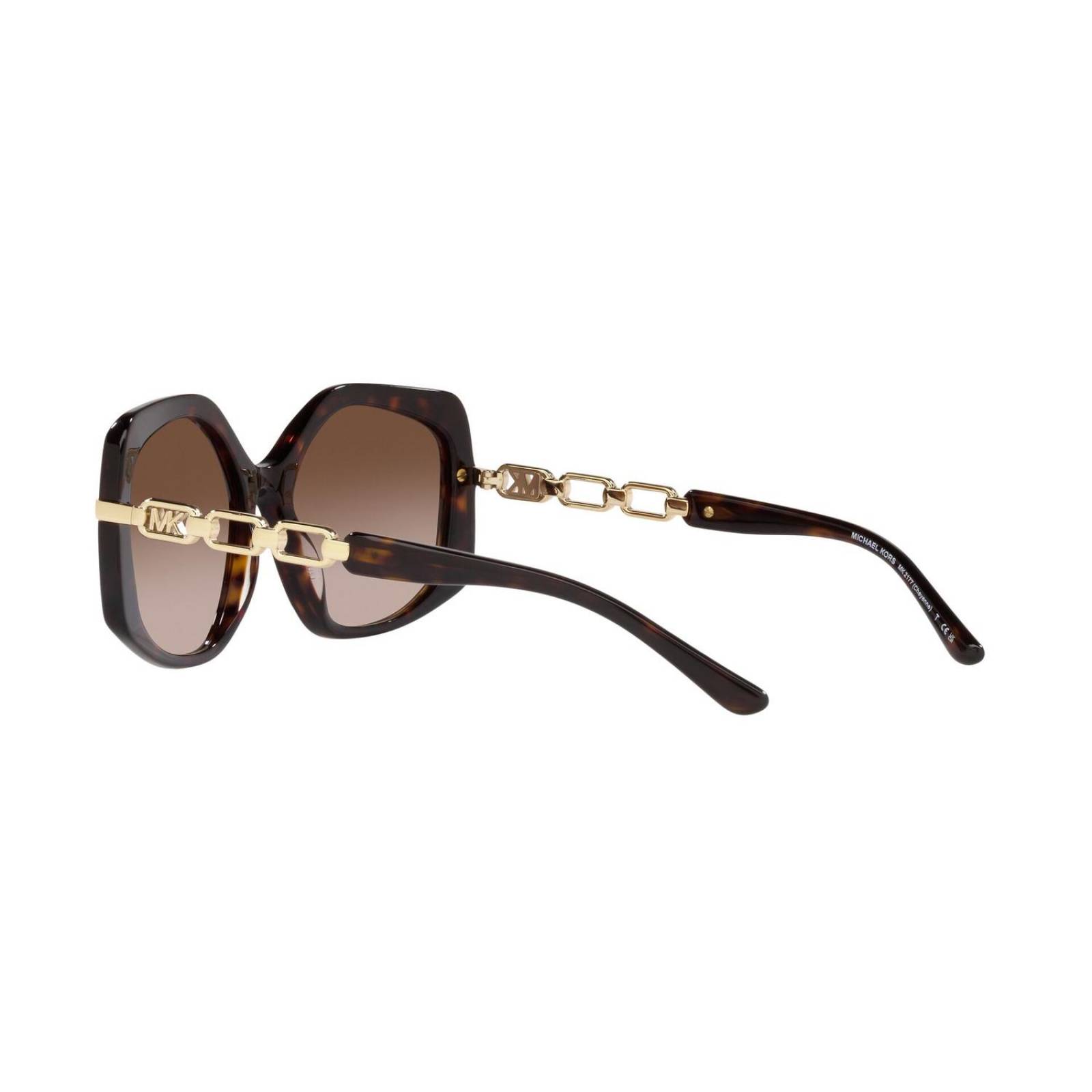Lentes de Sol Irregular Brown Gradient Michael Kors 