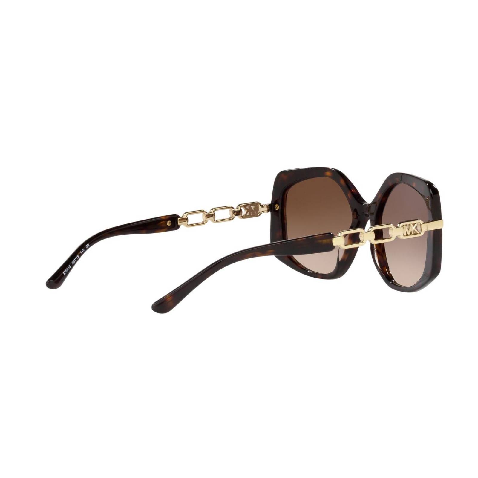 Lentes de Sol Irregular Brown Gradient Michael Kors 