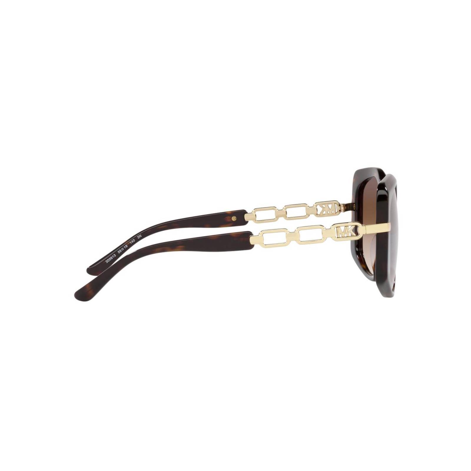 Lentes de Sol Irregular Brown Gradient Michael Kors 
