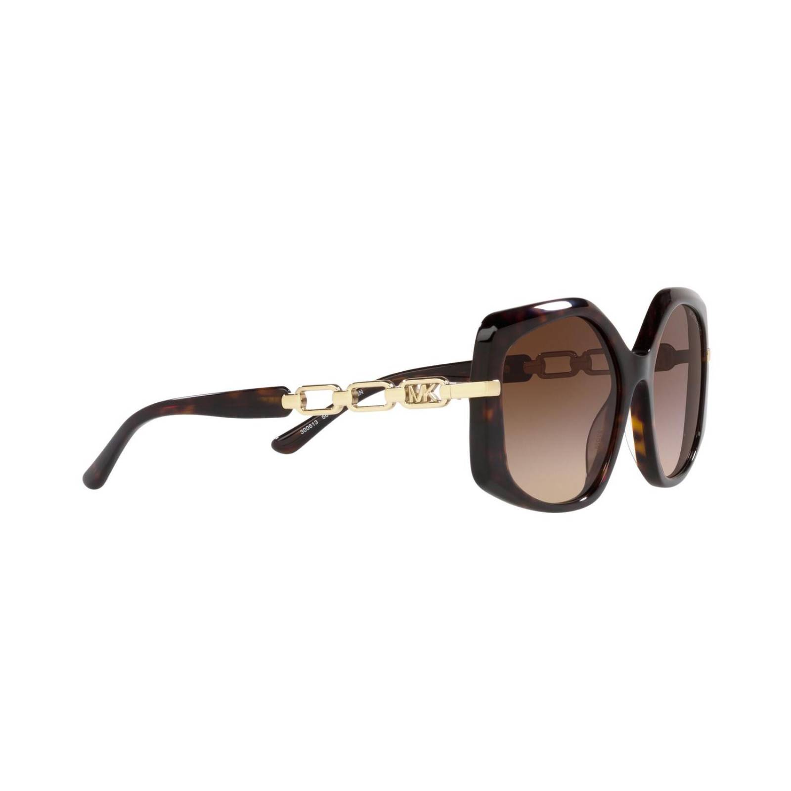 Lentes de Sol Irregular Brown Gradient Michael Kors 