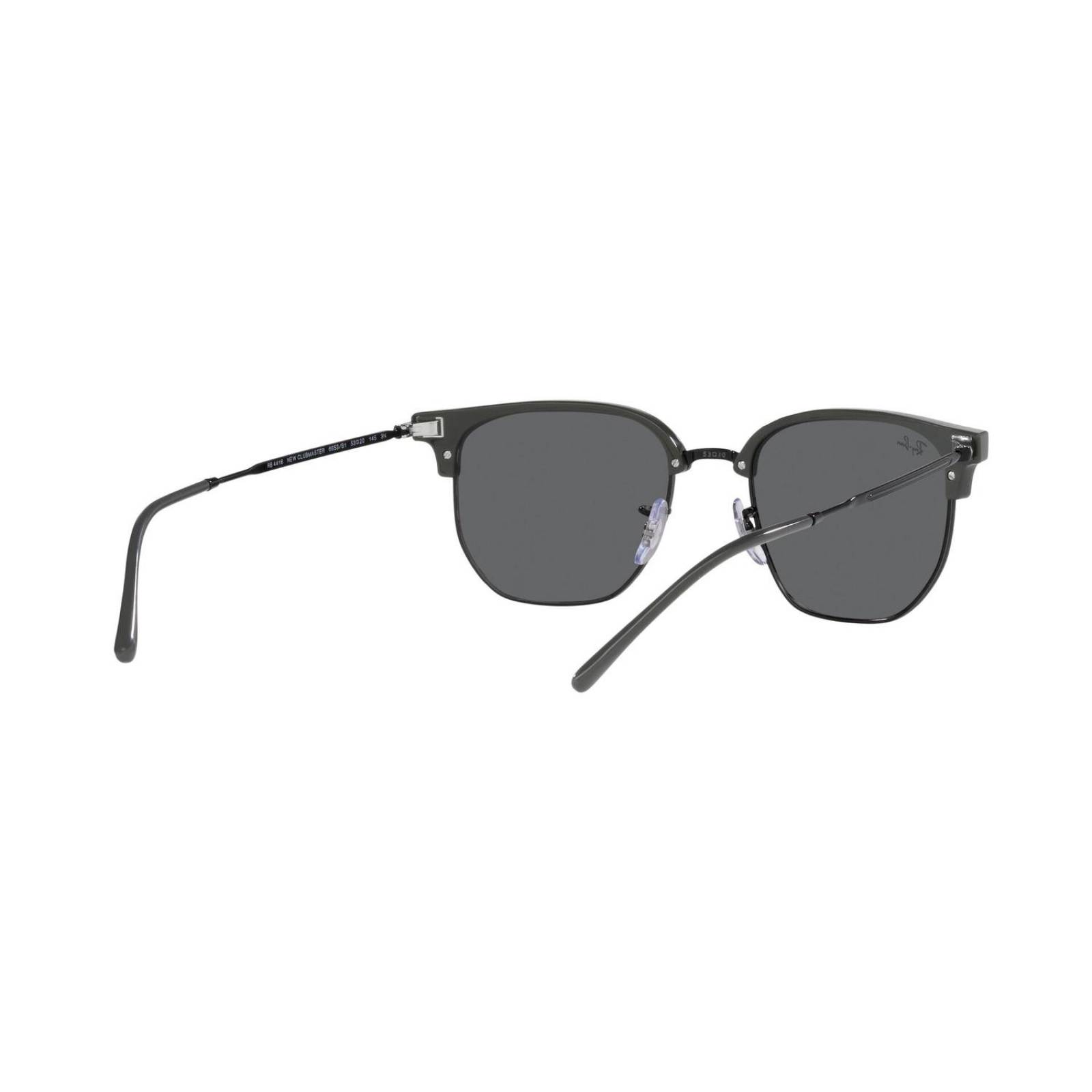 Lentes de Sol Irregular New Clubmaster Grey Ray-Ban 