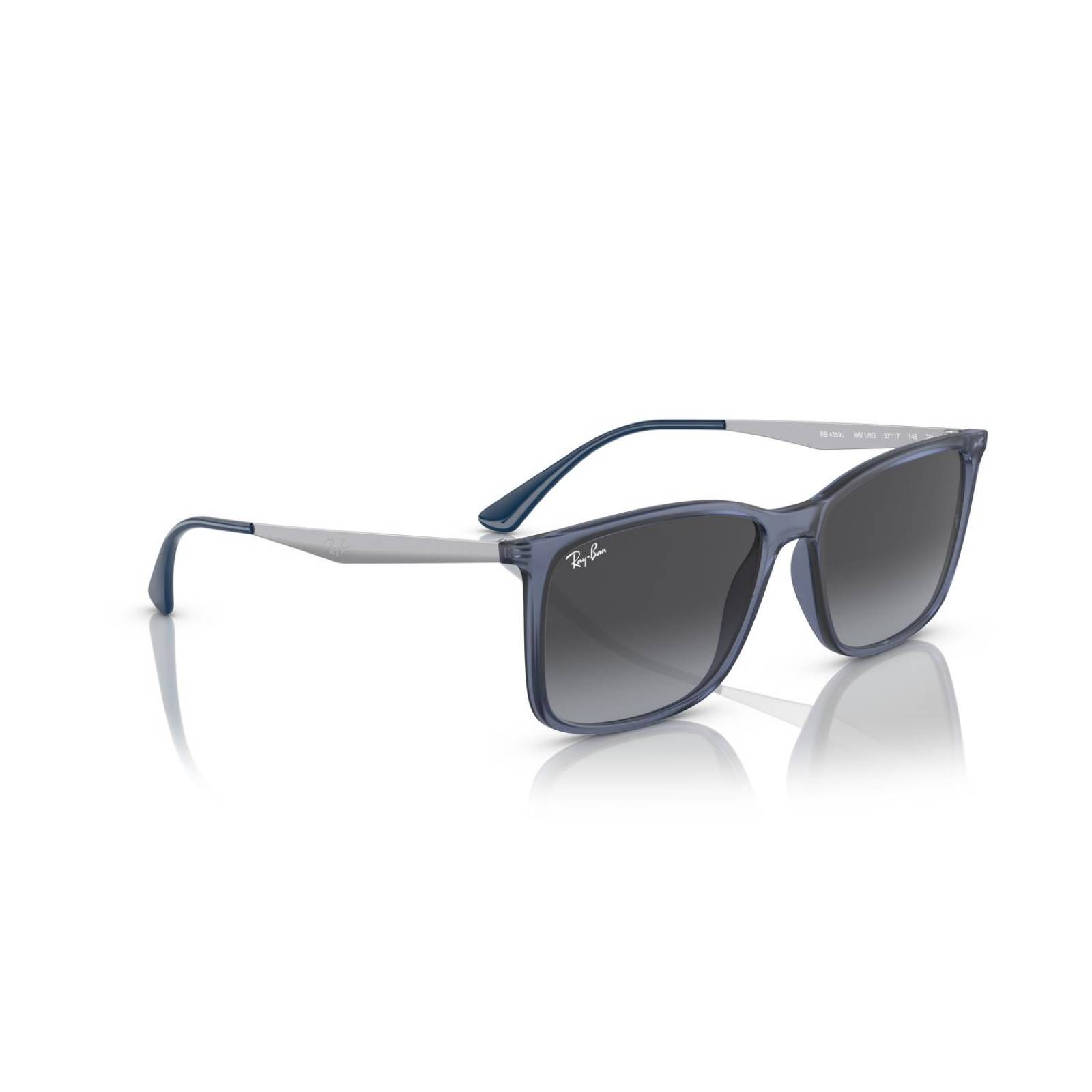Lentes de Sol Rectangular Gradient Grey Ray-Ban 