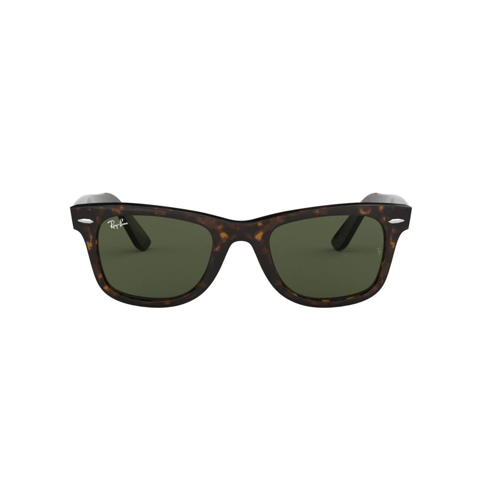 Lentes de Sol Wayfarer Classic Tortoise Green Ray-Ban Verde M XL